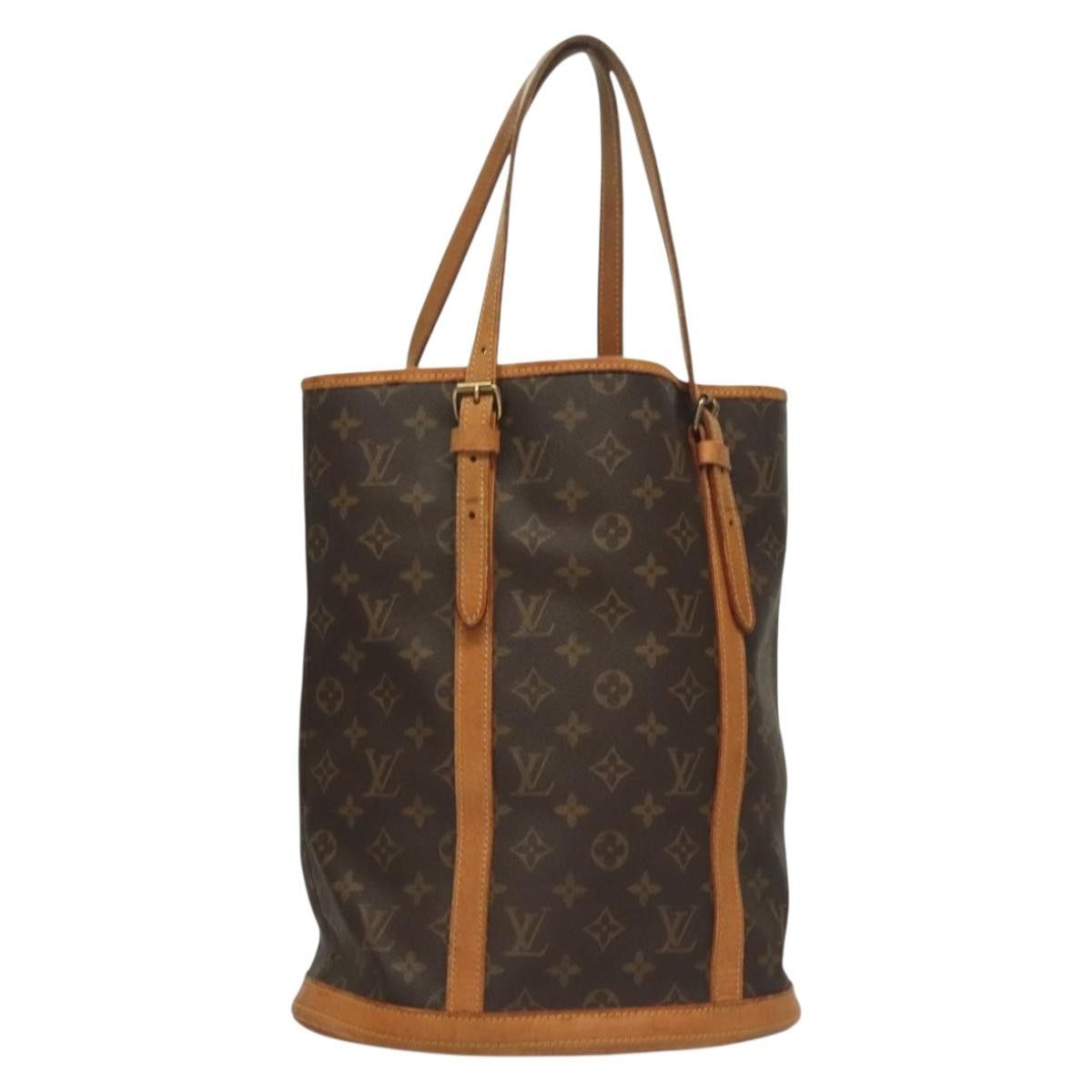LOUIS VUITTON Monogram Bucket GM Shoulder Bag Vintage M42236