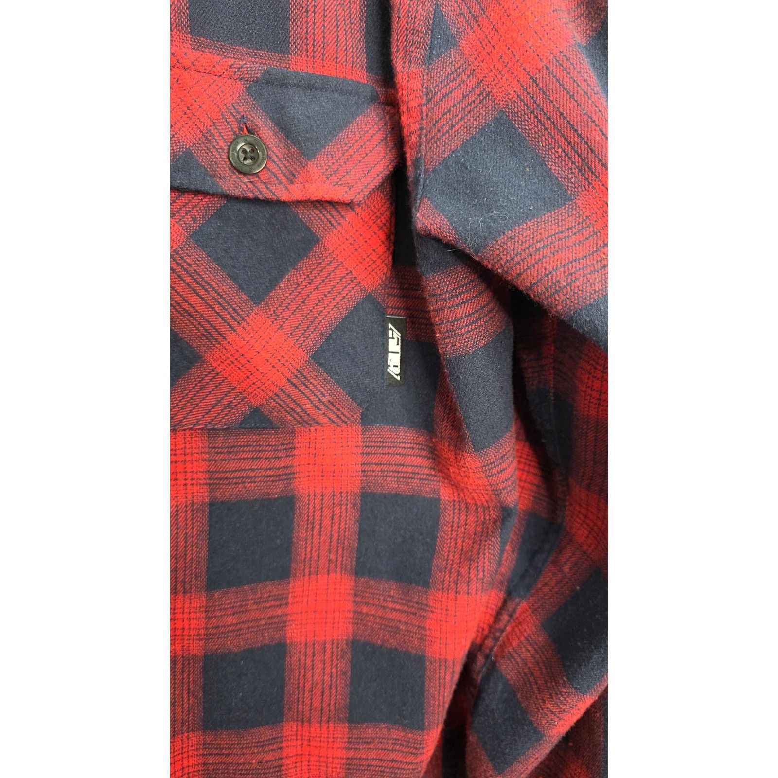 Other 509 Red & Navy Plaid Basecamp Long Sleeve Flannel XL Size US XL / EU 56 / 4 - 7 Thumbnail