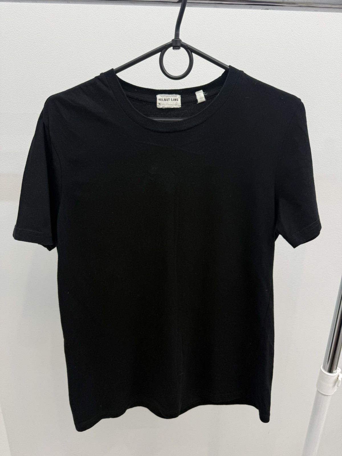 Helmut Lang Vintage 2000s Helmut Lang Back Logo T-shirt Tee Size US M / EU 48-50 / 2 - 1 Thumbnail
