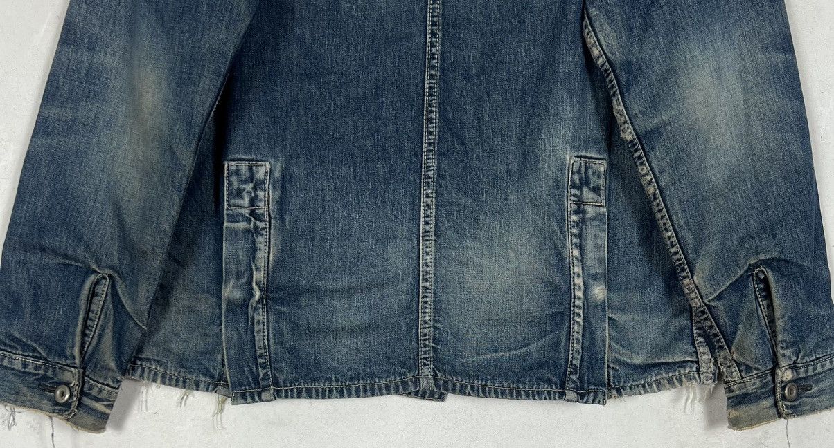 Japanese Brand Vintage Distressed Denim Chore Jacket Size US L / EU 52-54 / 3 - 8 Thumbnail