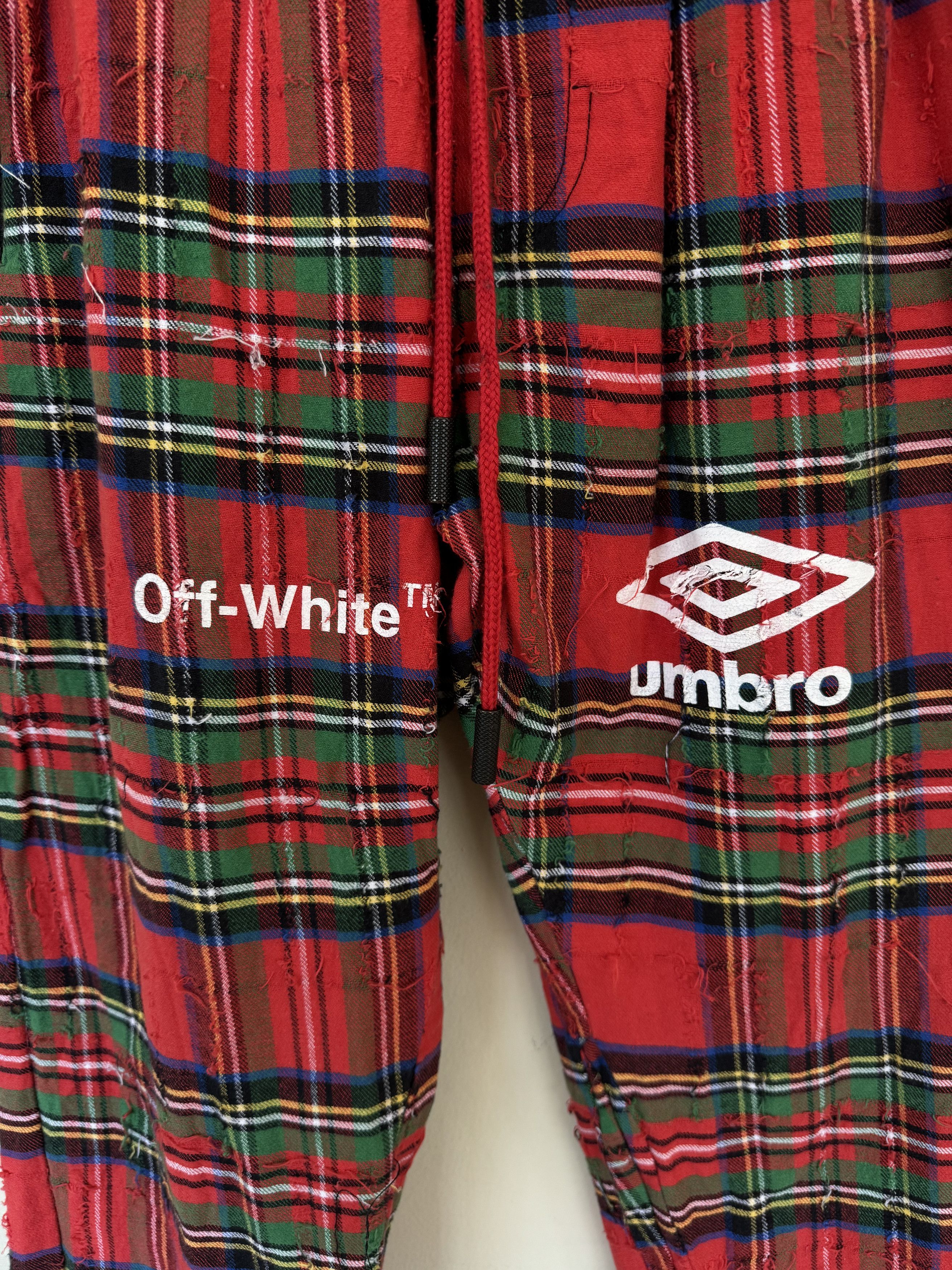 Off-White Off White x Umbro Plaid Pants Size US 30 / EU 46 - 3 Thumbnail