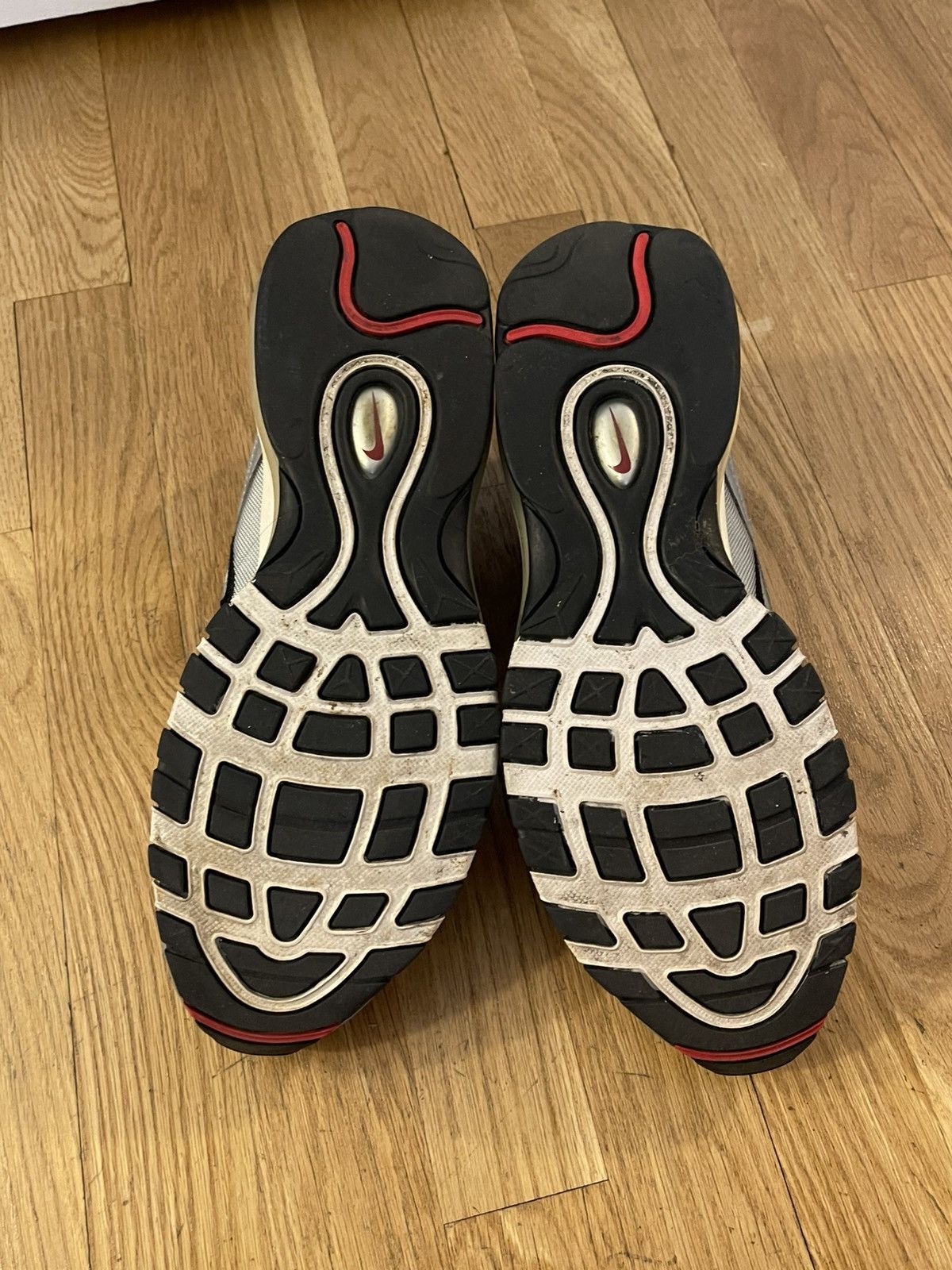 Nike Mike Air Max 97 Premium Reflective Silver Size US 10.5 / EU 43-44 - 3 Thumbnail