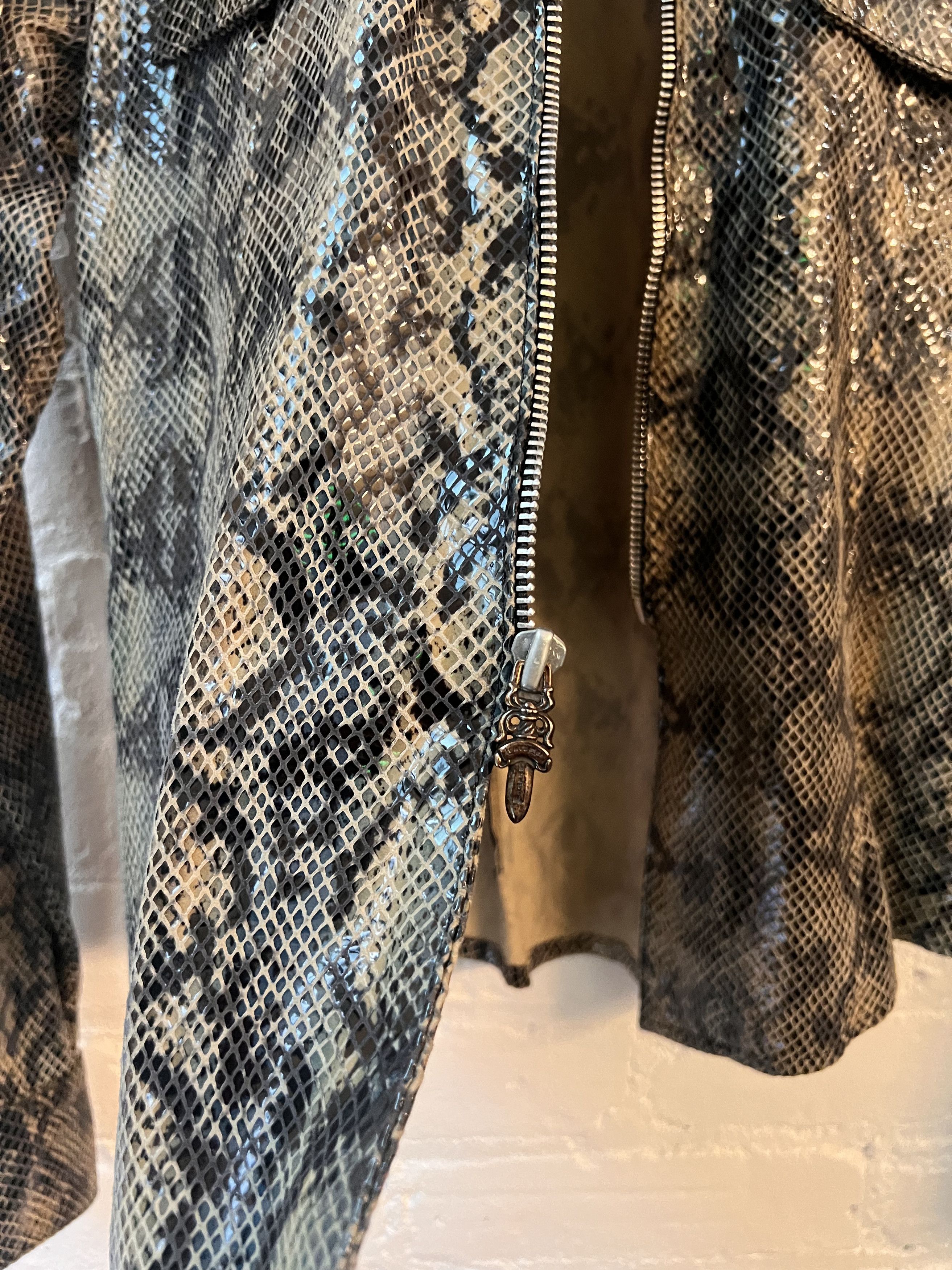 Chrome Hearts Chrome Hearts Snakeskin Python Jacket 4G SELLER Size US S / EU 44-46 / 1 - 8 Thumbnail