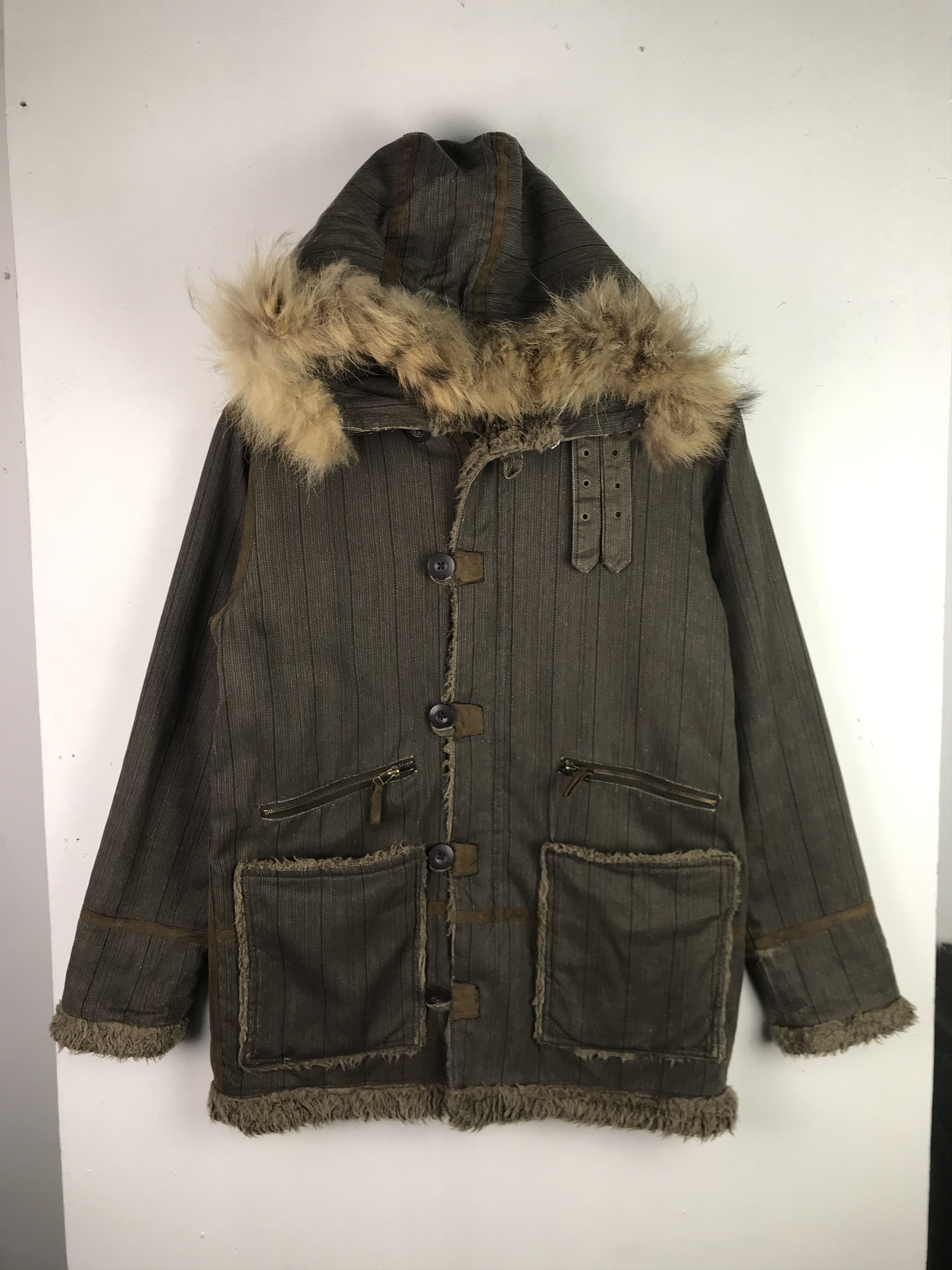 If Six Was Nine × Japanese Brand Vintage Mac Eye Mohair Jacket Rare Design Size US M / EU 48-50 / 2 - 1 Thumbnail