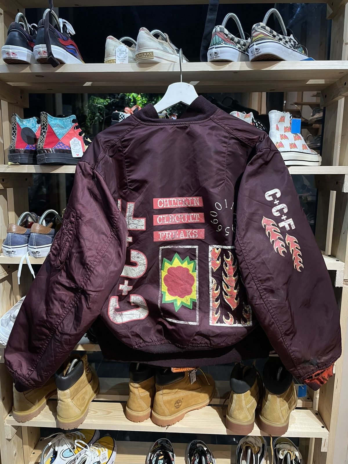Alpha Industries × Vintage VINTAGE REVERSE ALPHA INDUSTRIES BACKHIT LOGO BOMBER JACKET Size US M / EU 48-50 / 2 - 11 Thumbnail