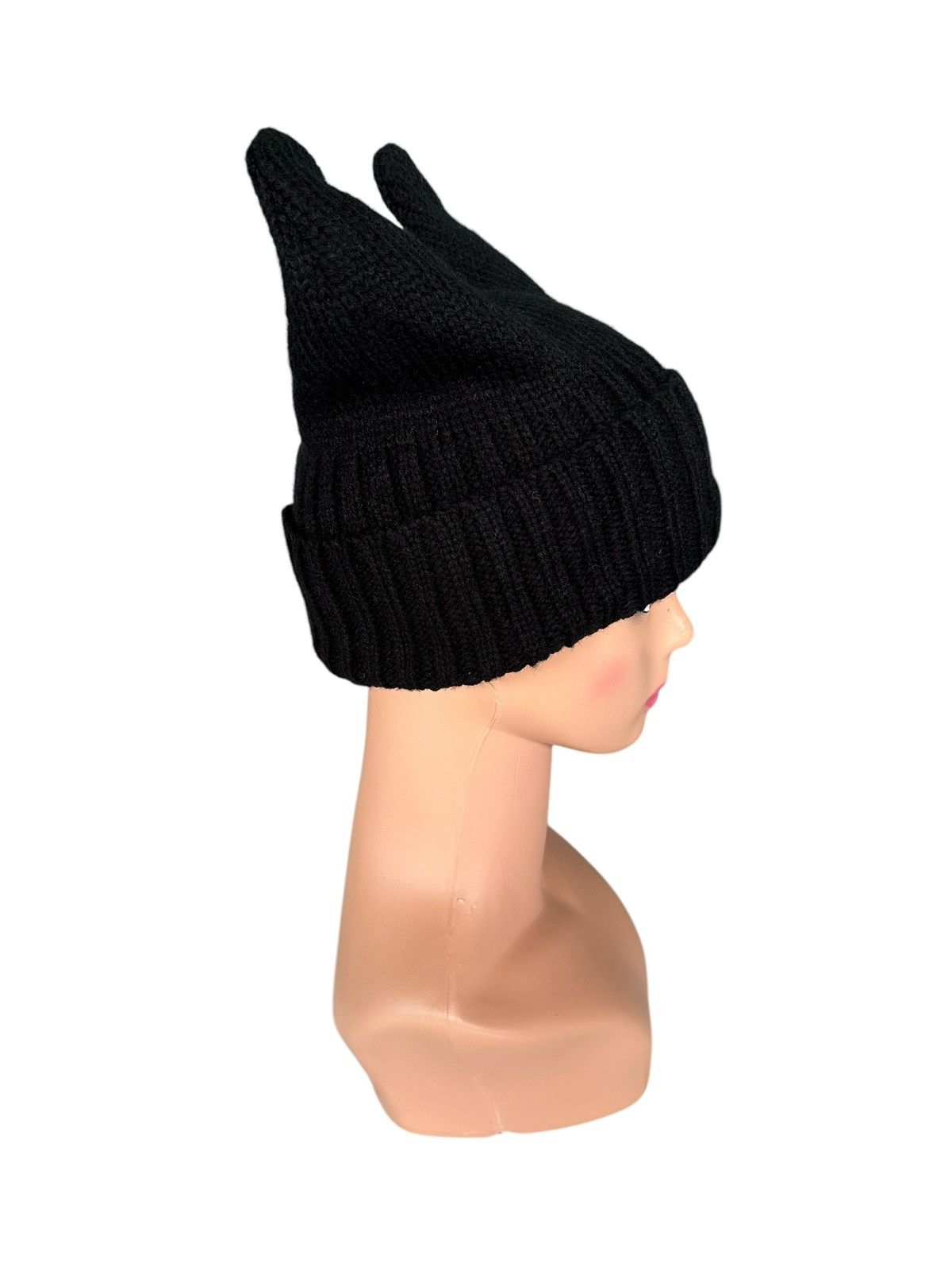 Japanese Brand × Kapital × Vintage Horn Devil Japanese Punk Bondage Knitt Beanie Hats Size ONE SIZE - 4 Thumbnail