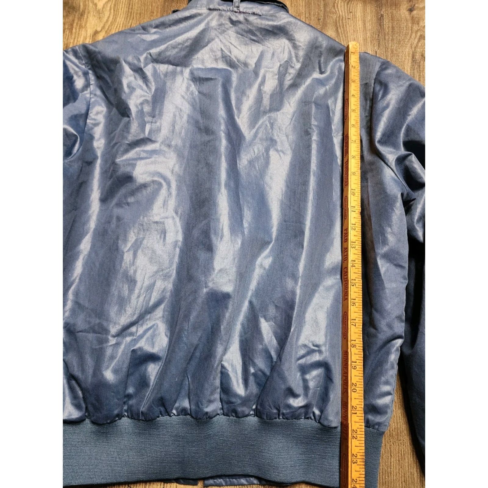 Vintage VINTAGE Mens M American Legion Member Jacket Blue Windbreaker Bomber Jacket USA 80s 90s Shirt Womens? Size US M / EU 48-50 / 2 - 3 Thumbnail