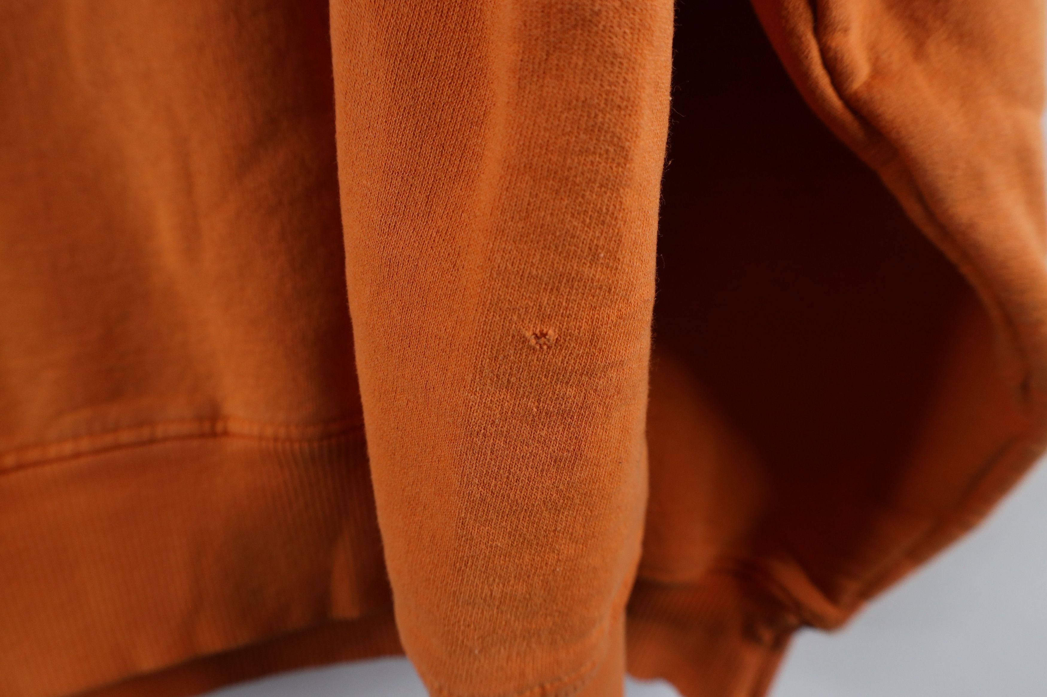 Champion × Vintage Vintage 90s Champion Boxy Fit Crewneck Sweatshirt Orange Size US M / EU 48-50 / 2 - 13 Thumbnail