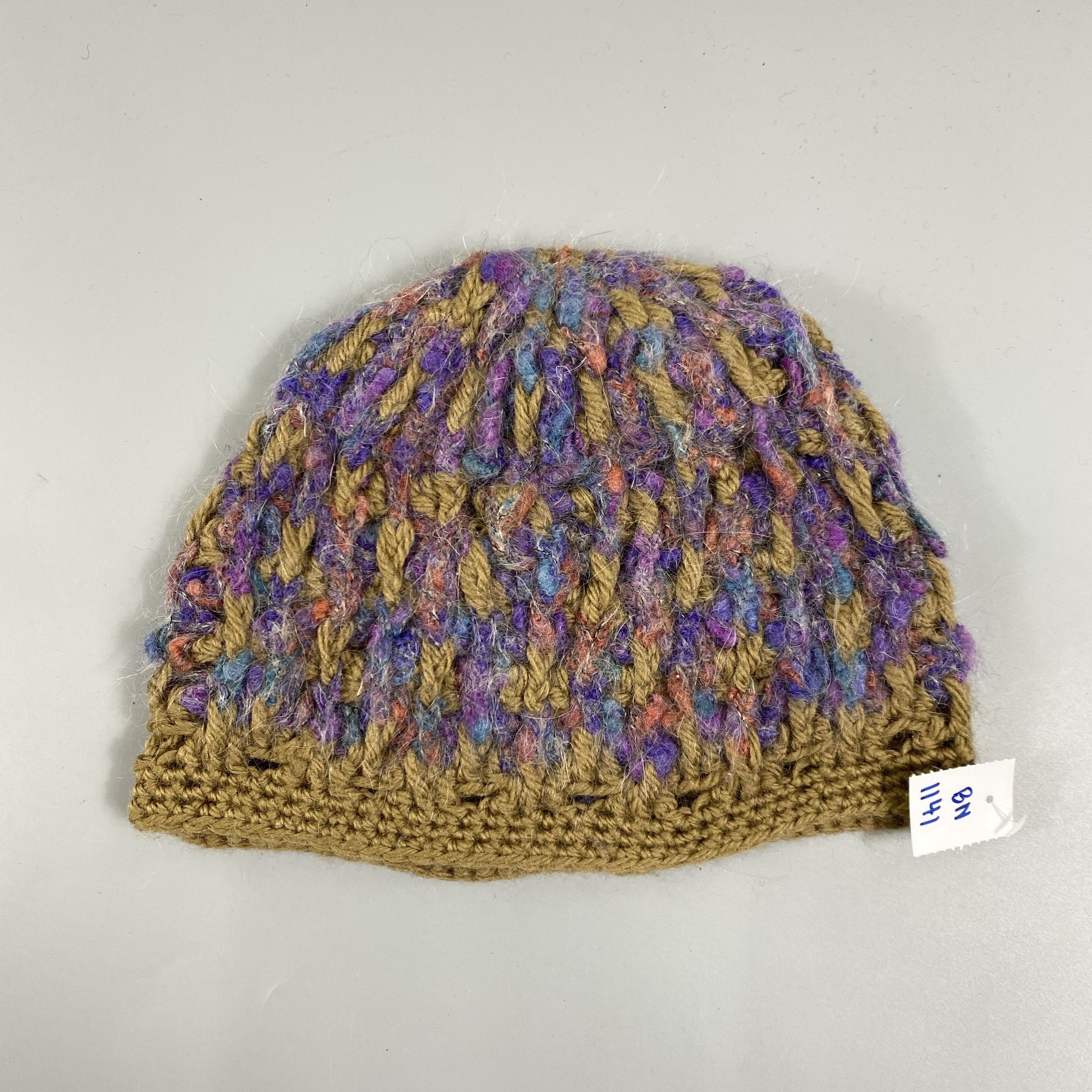 Japanese Brand Multicolor Wool Snow Cap Beanie Hats -BN1141 Size ONE SIZE - 6 Thumbnail