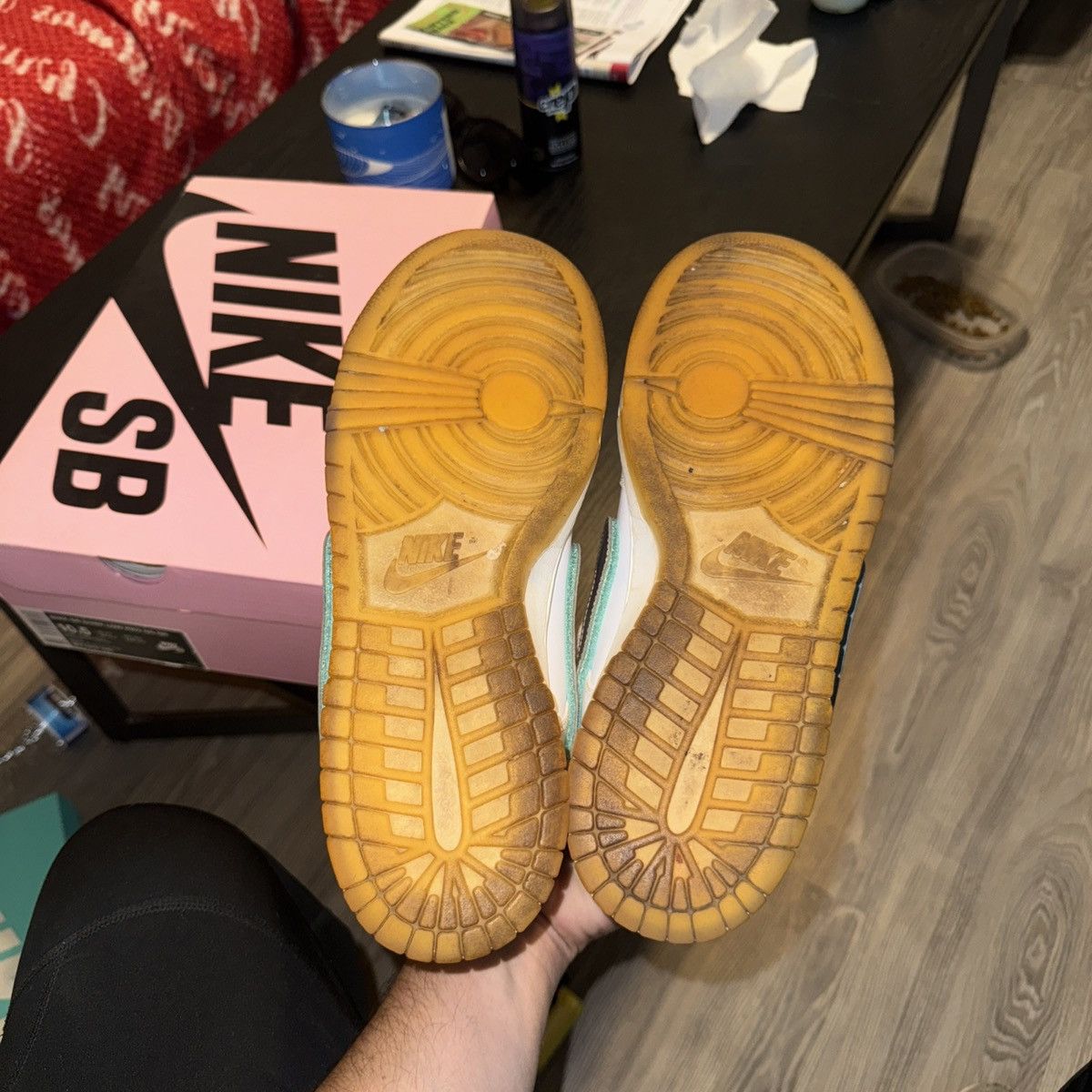 Diamond Supply Co. × Nike 2018 Nike SB Dunk Low x Diamond Supply Co White Size 10.5 Size US 10.5 / EU 43-44 - 13 Thumbnail