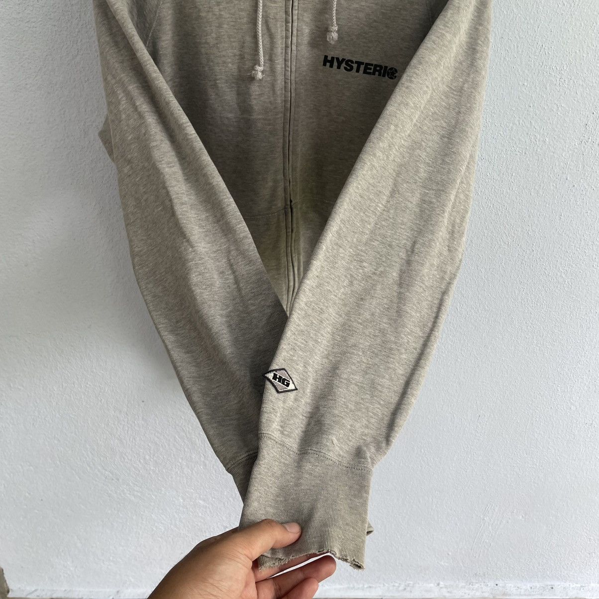 Hysteric Glamour × Vintage Vintage hysteric glamour big star hoodie zipper Size US L / EU 52-54 / 3 - 8 Thumbnail