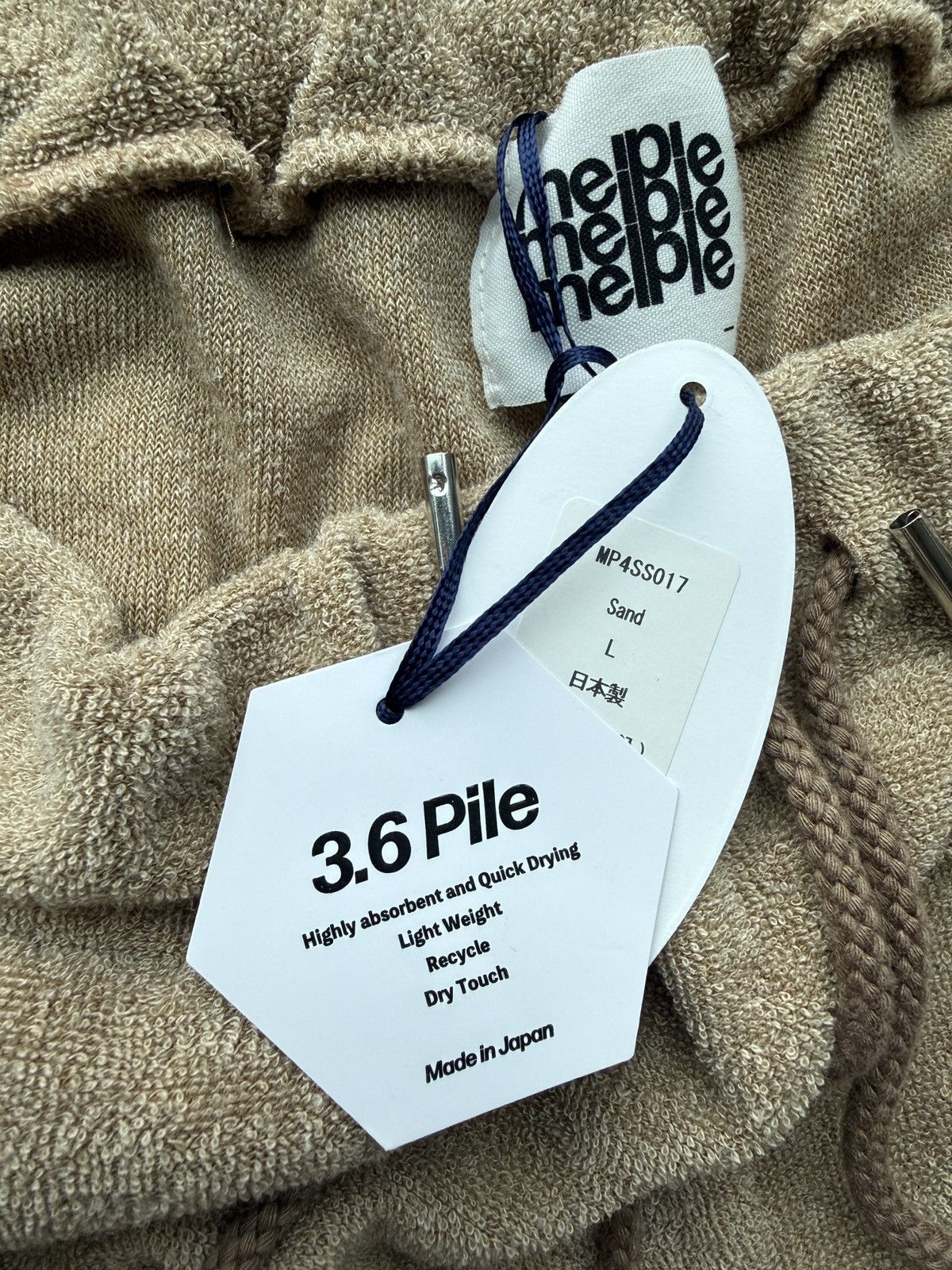 Japanese Brand Melple Japan Men's 3.6 Pile Terry Fabric Summer Shorts L Size US 32 / EU 48 - 7 Thumbnail