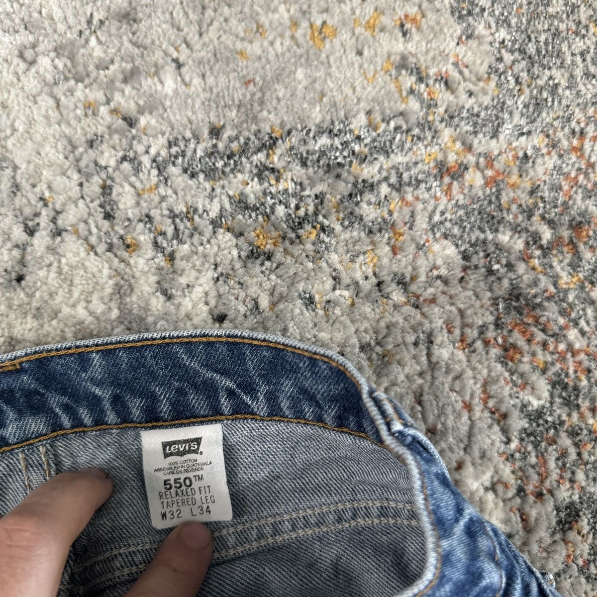 Levi's × Vintage Essential Vintage 80s Levi’s 550 Orange tab jeans Size US 31 - 7 Thumbnail