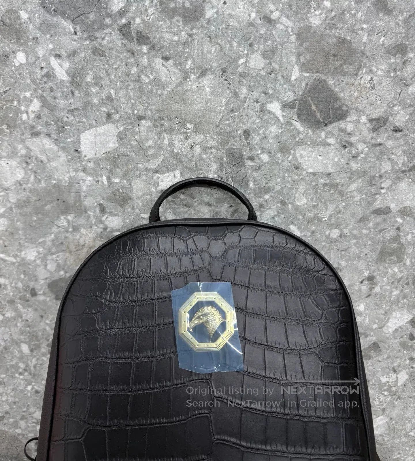 Stefano Ricci Stefano Ricci 25SS Crocodile Patchwork Backpack. Size ONE SIZE - 2 Thumbnail