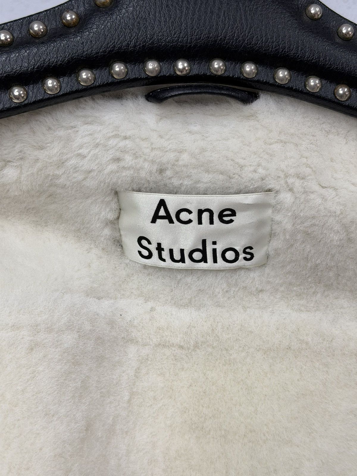 Acne Studios Acne Studios Luana Lamb Leather Shearling Coat Winter 2015 Size S / US 4 / IT 40 - 14 Thumbnail