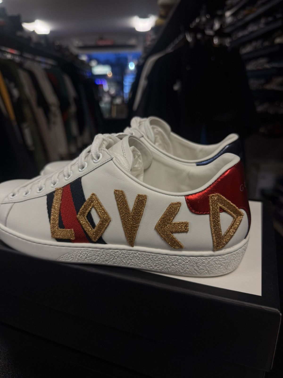 Gucci Gucci Low Top “Loved” Sneakers Colorful Size 38G Size US 8 / EU 41 - 4 Thumbnail