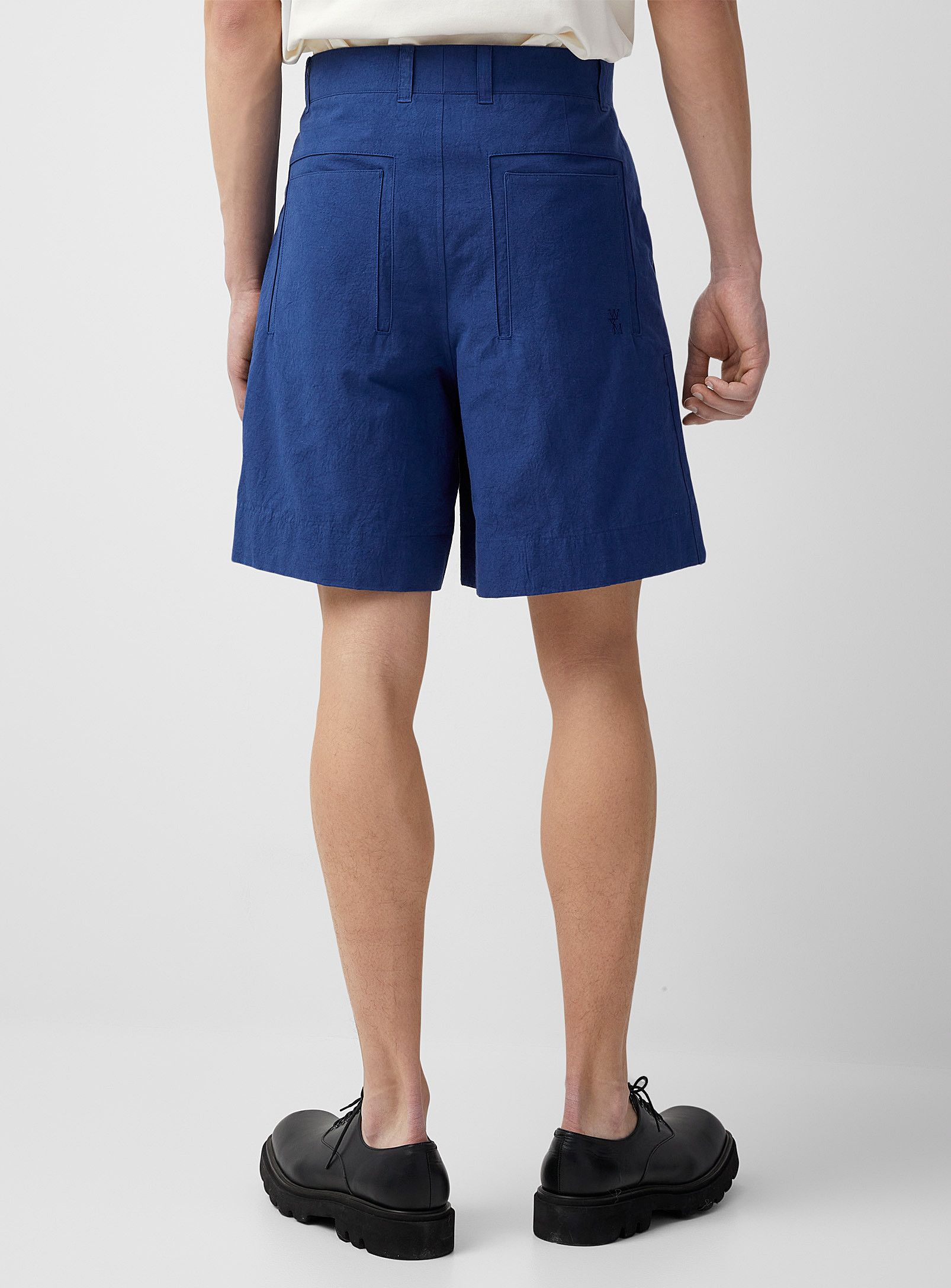 Wooyoungmi BNWT SS23 WOOYOUNGMI BOX PLEAT BERMUDAS SHORTS 50 Size US 34 / EU 50 - 10 Thumbnail