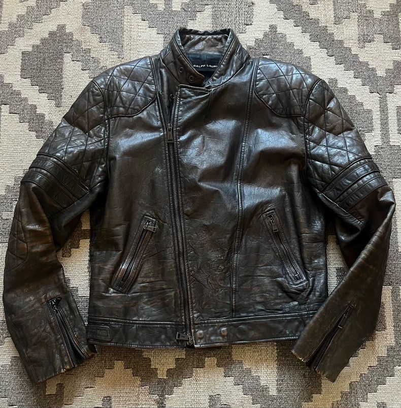 RRL Ralph Lauren Ralph Lauren Black Label Leather Jacket - dmc Size US L / EU 52-54 / 3 - 1 Thumbnail