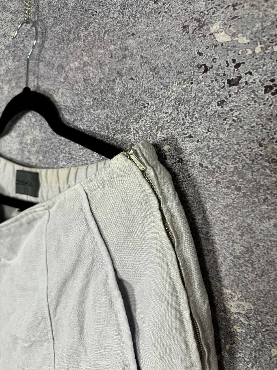 Japanese Brand × OSKA Vintage Japanese OSKA Linen Big Pants Buggy Style Size 32" / US 10 / IT 46 - 8 Thumbnail