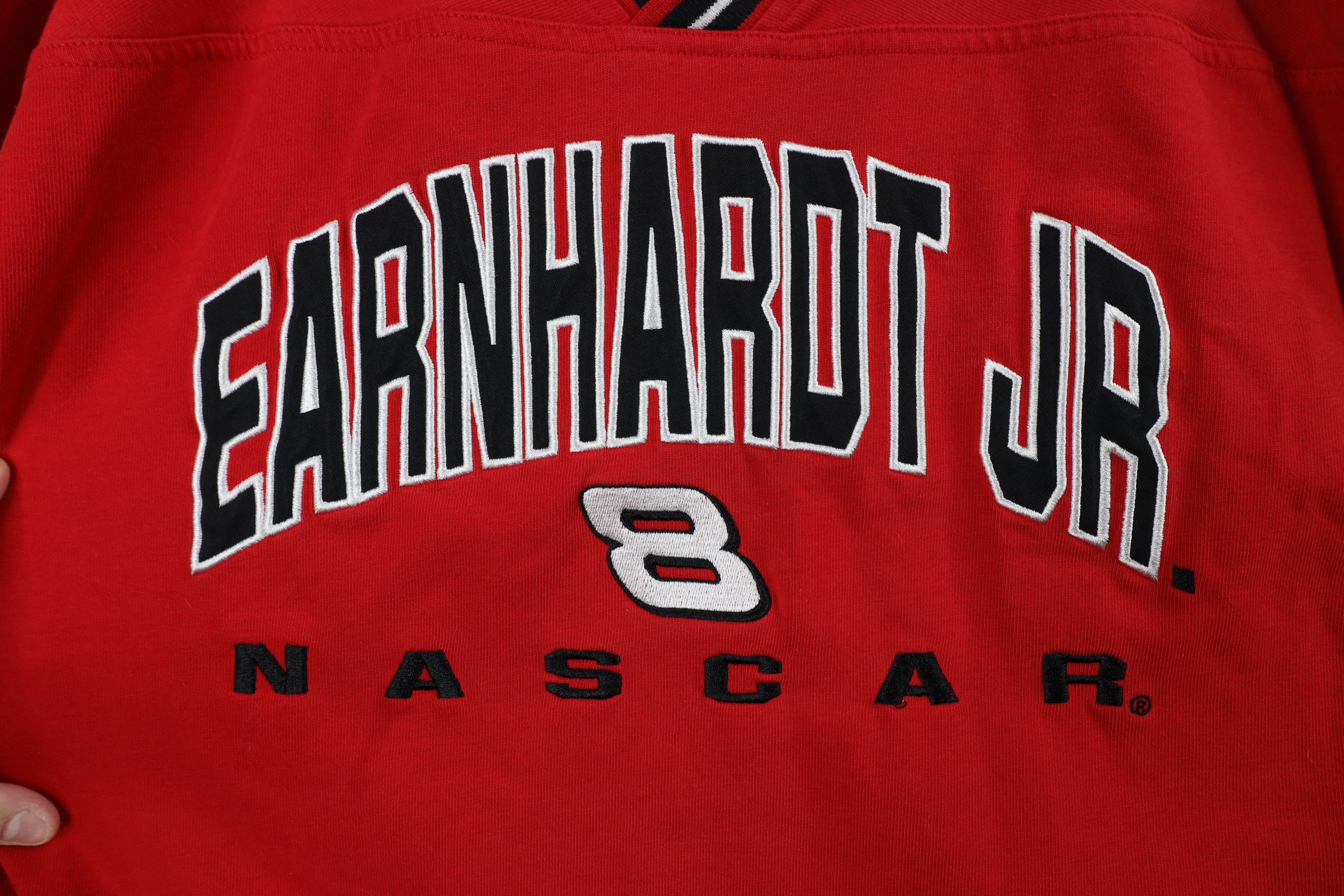 Vintage Vintage NASCAR Earnhardt Jr Heavyweight Long Sleeve T-Shirt Size US L / EU 52-54 / 3 - 6 Thumbnail
