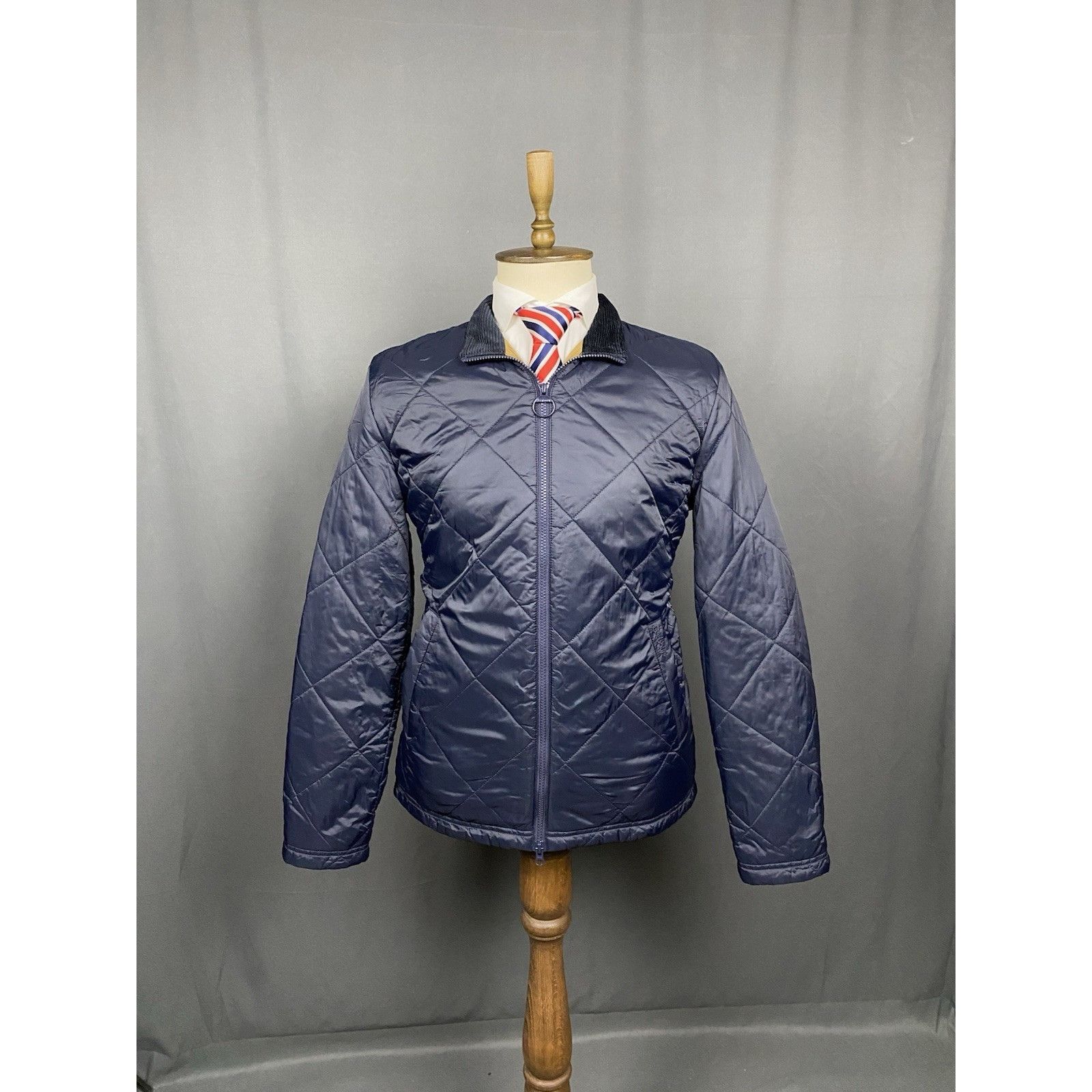 Barbour MINT! Barbour Hoxun Men's Blue Quilted Jacket Size M Size US M / EU 48-50 / 2 - 3 Thumbnail