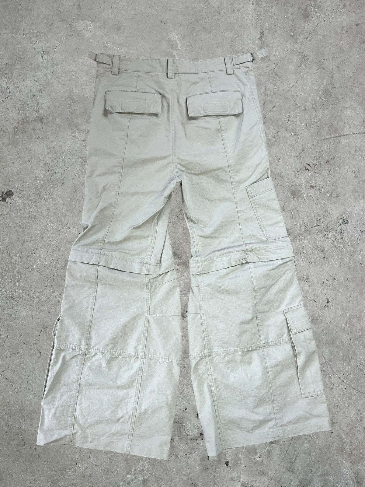 Balenciaga Balenciaga Flared Cargo Pants Size US 31 - 2 Thumbnail