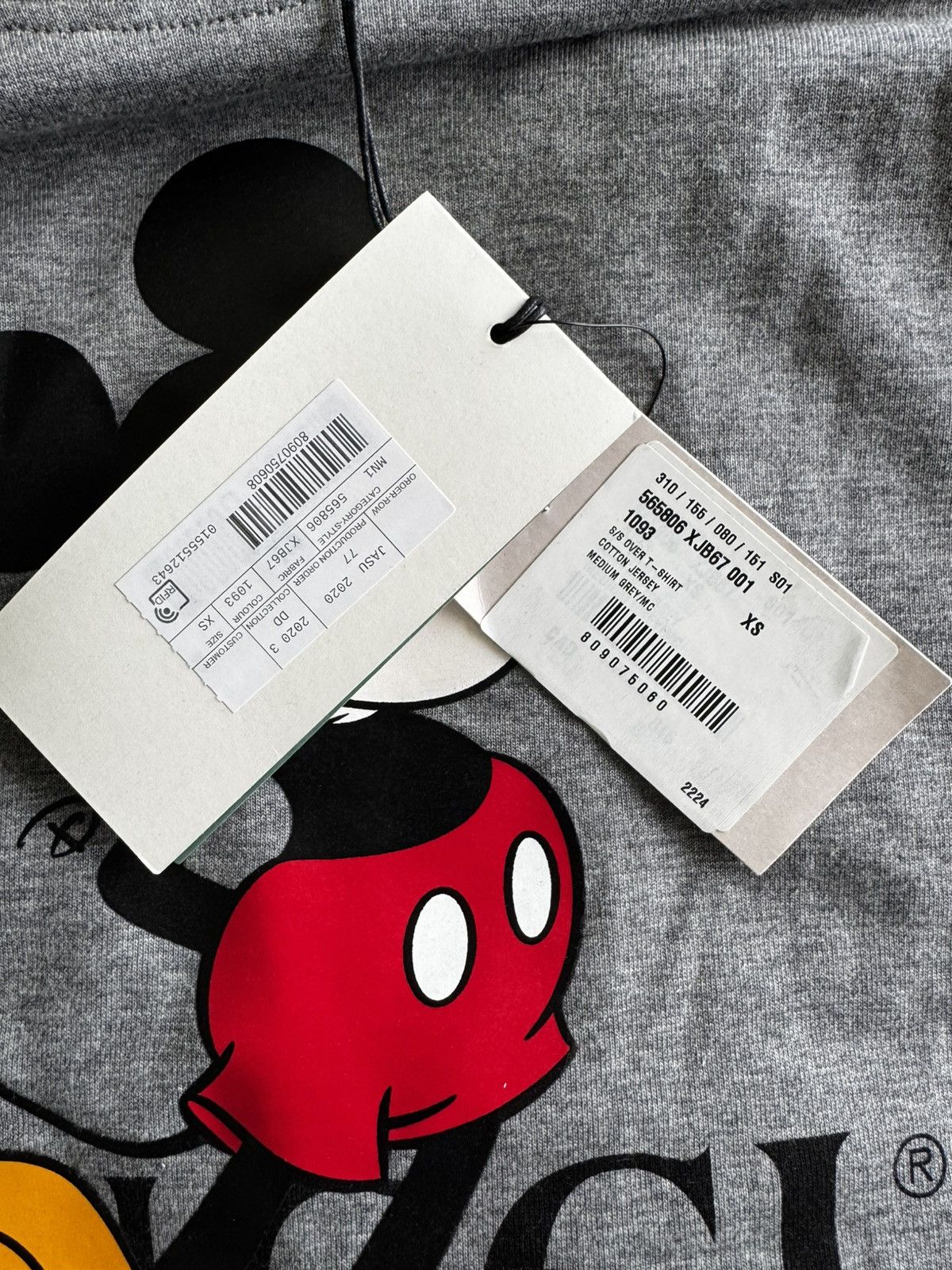 Disney × Gucci Gucci “Mickey” Tee (NEW) Size US S / EU 44-46 / 1 - 5 Thumbnail