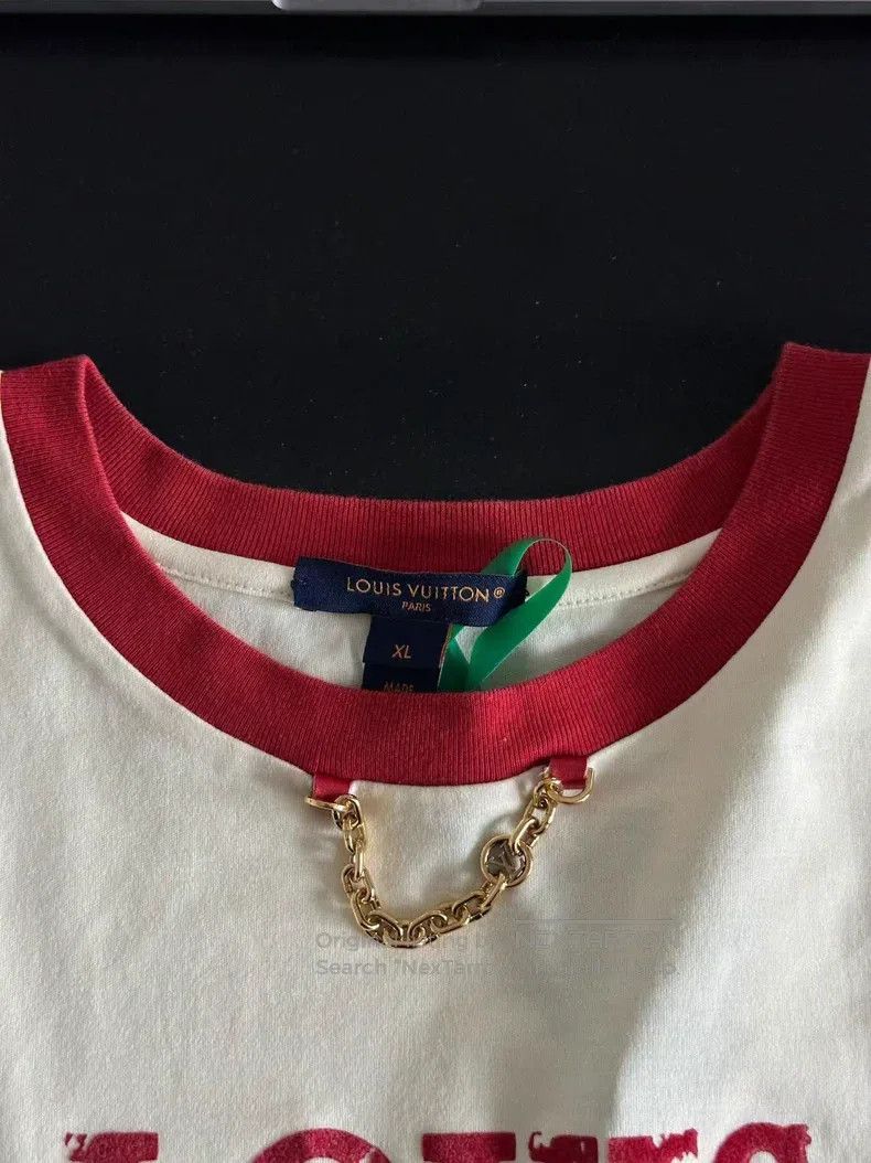Louis Vuitton Louis Vuitton Chain Short Sleeve Size US XL / EU 56 / 4 - 3 Thumbnail