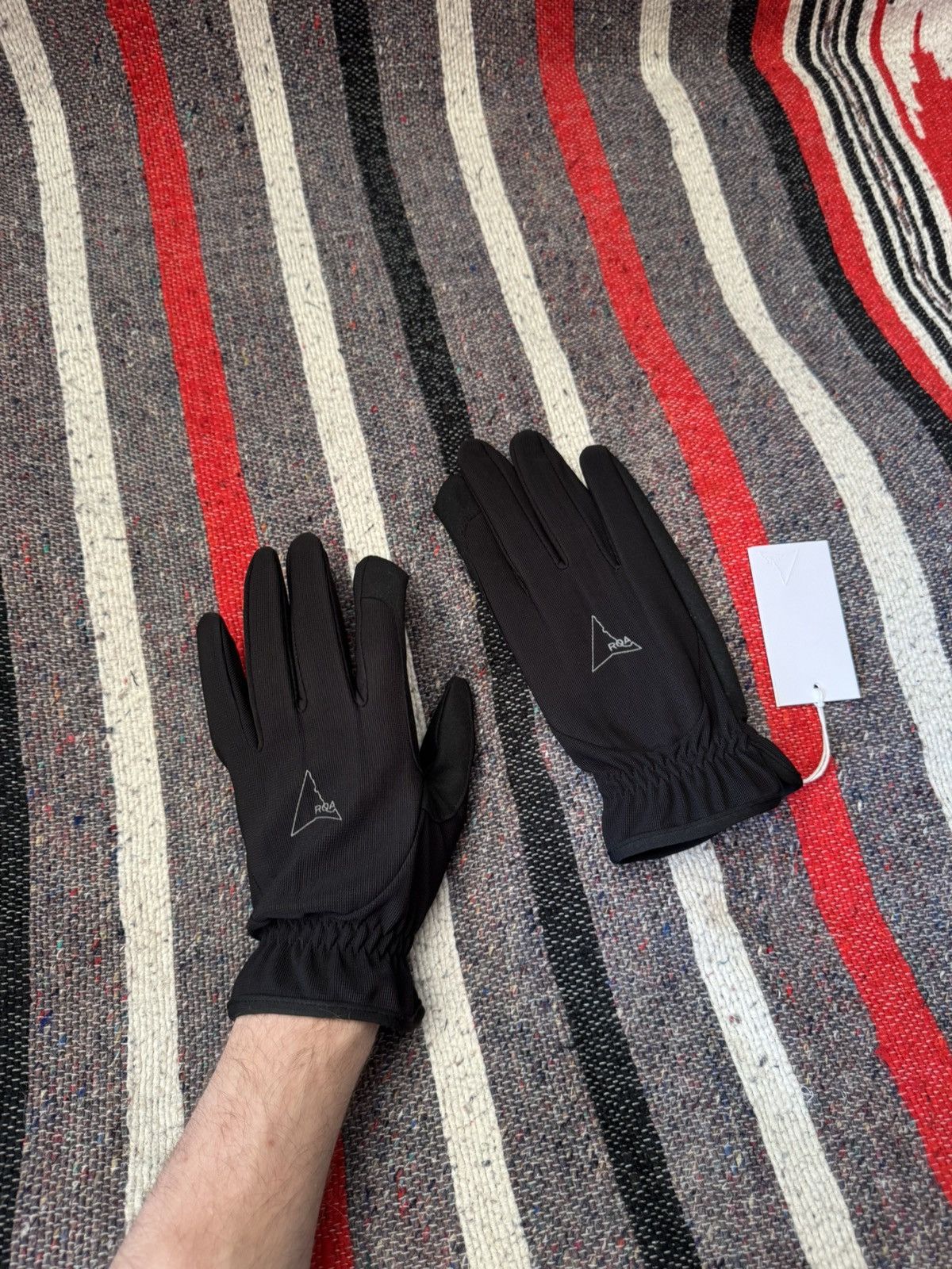 ROA F23 ROA Hiking Technical Black Gloves Size ONE SIZE - 1 Thumbnail
