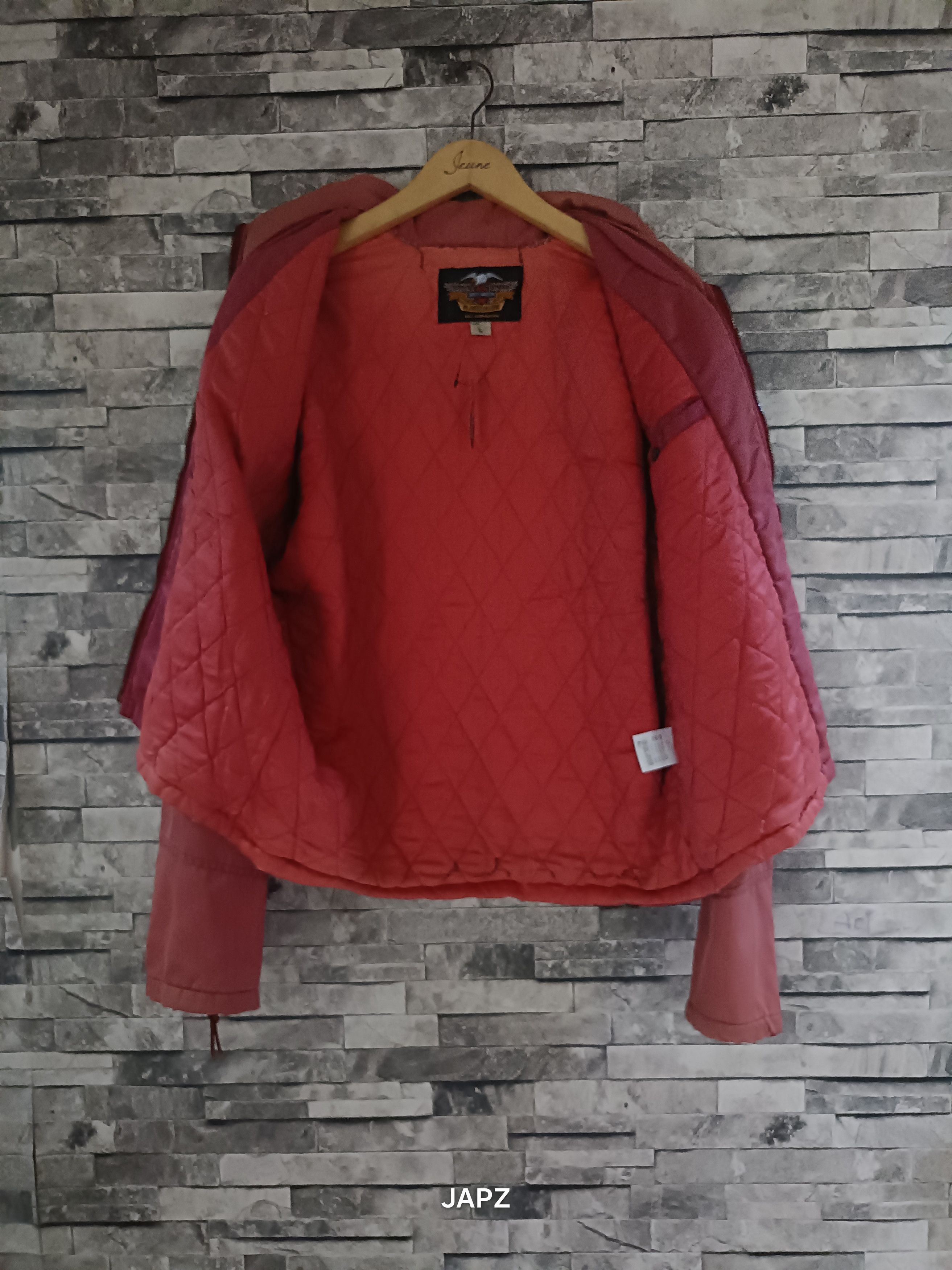 Harley Davidson × Vintage Very rare VTG Harley Davidson Milwaukee iron chopper jacket Size US L / EU 52-54 / 3 - 5 Thumbnail