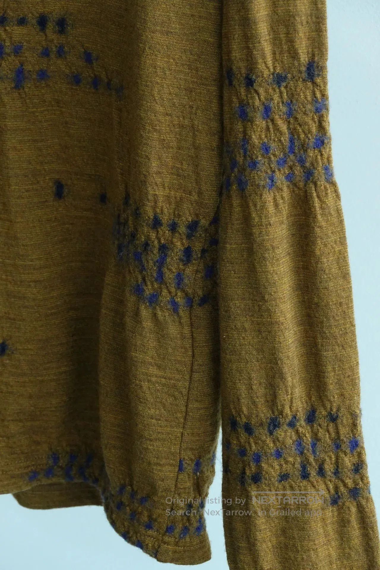 Kapital Kapital Wool Long T-Shirt with Indigo Dye. Size US M / EU 48-50 / 2 - 4 Thumbnail