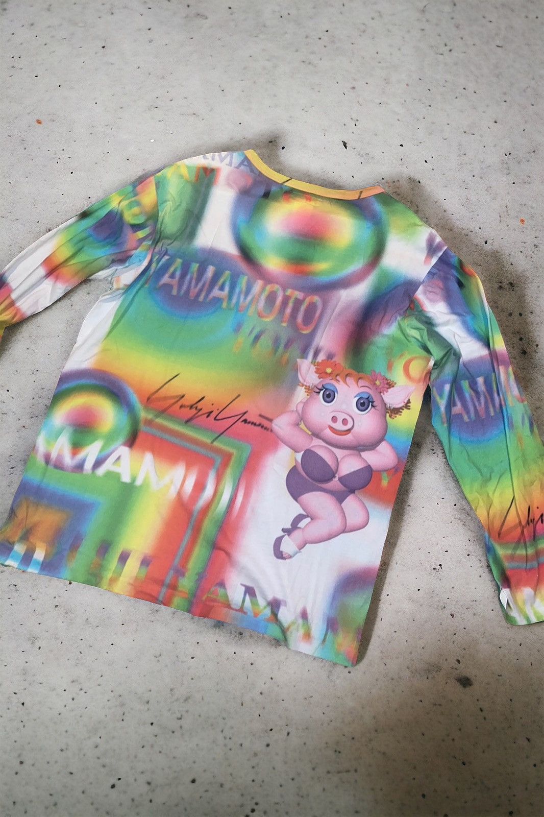 Yohji Yamamoto Yohji Yamamoto Pour Homme SS02 LSD Pig Longsleeve Size US L / EU 52-54 / 3 - 1 Thumbnail