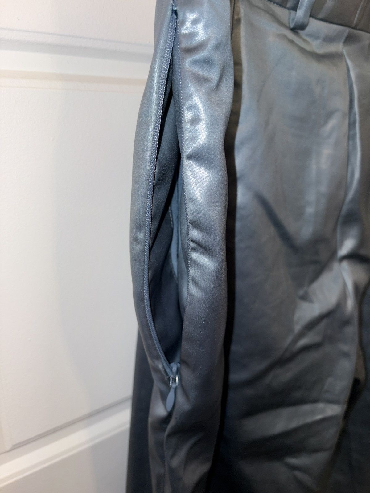 Martine Rose Martine Rose Straight-Leg Shiny Trousers Size US 30 / EU 46 - 3 Thumbnail