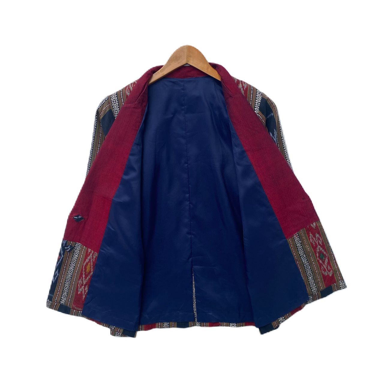 Other SOUTHWESTERN NATIVE TRADITIONAL HAND WOVEN BLAZER Size M / US 6-8 / IT 42-44 - 2 Thumbnail