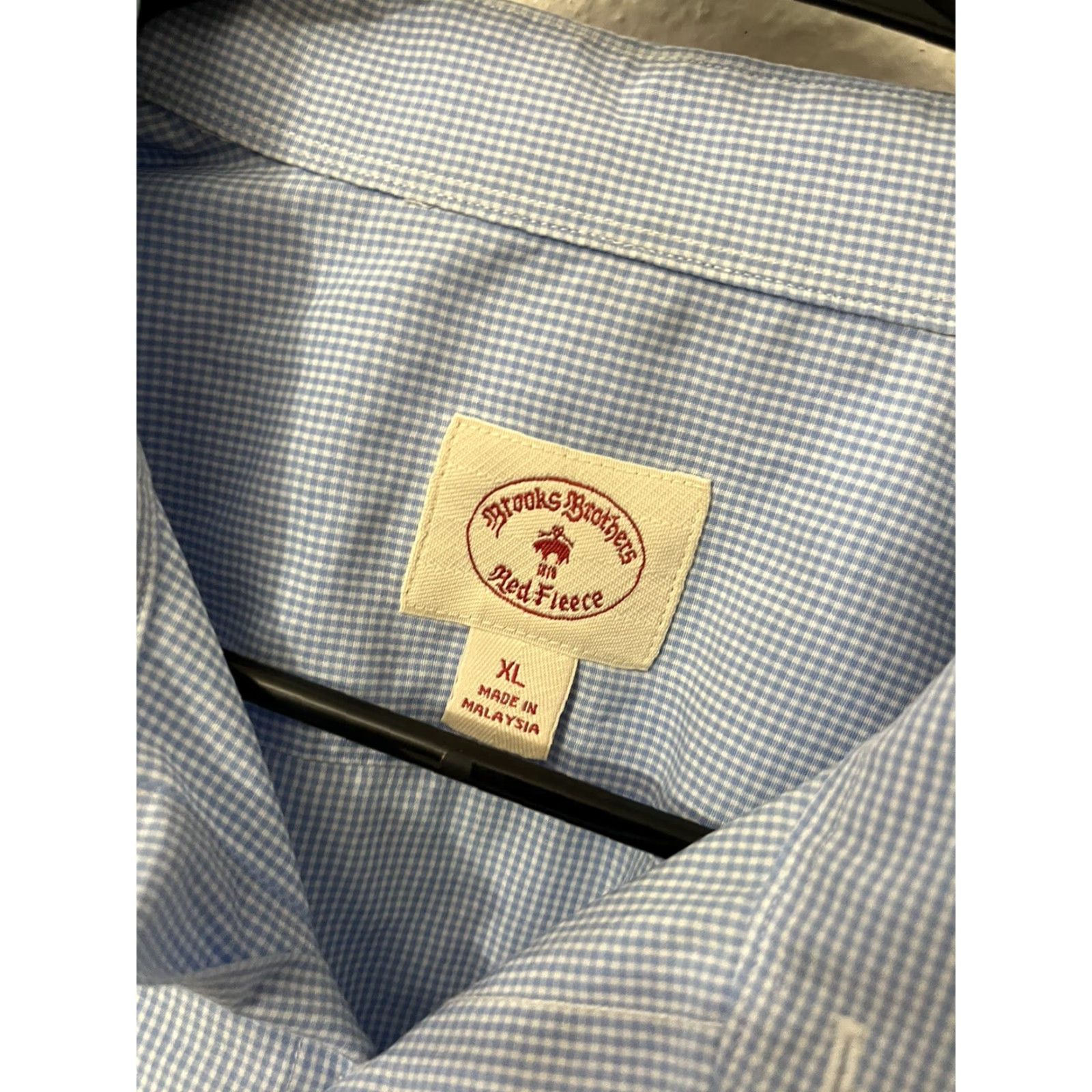 Brooks Brothers Brooks Brothers Red Fleece Shirt Mens XL Blue Preppy Long Sleeve Button Up Size US XL / EU 56 / 4 - 3 Thumbnail