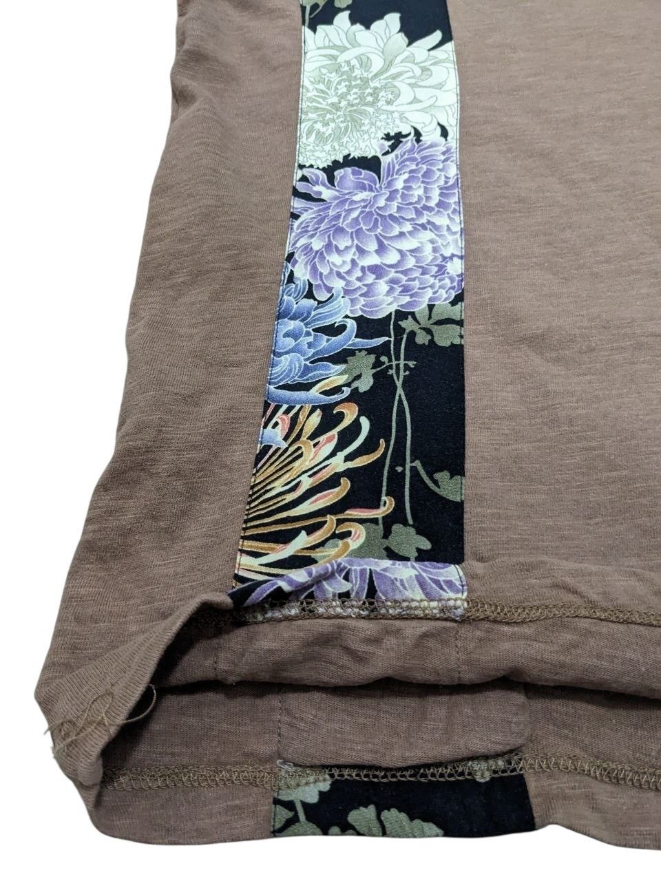 Japanese Brand ONIWA SOTO SUN SURF HAWAII ALOHA WOODEN BUTTON UP HYBRID TEE Size US M / EU 48-50 / 2 - 5 Thumbnail