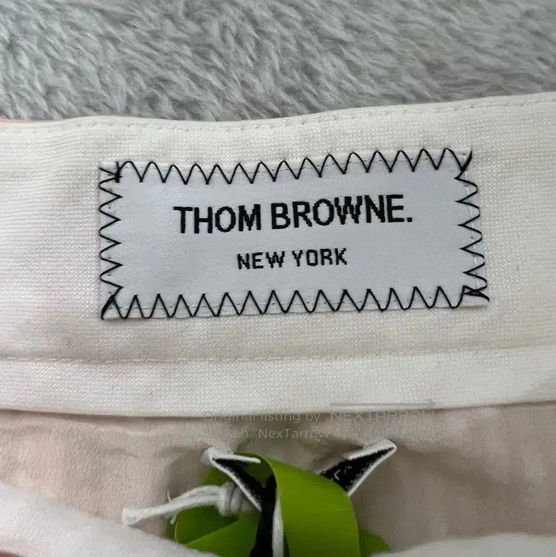 Thom Browne Thom Browne Summer Pink Cotton Mini Skirt . Size 26" / US 2 / IT 38 - 3 Thumbnail