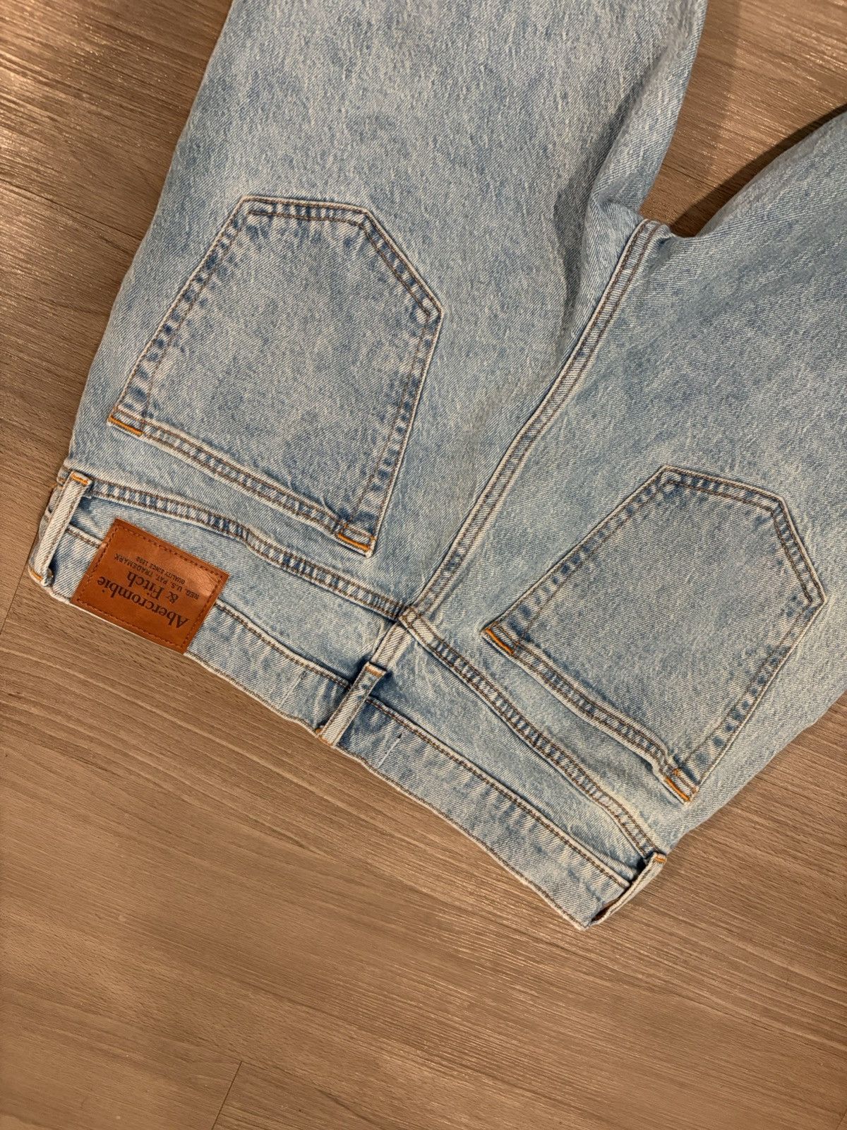 Abercrombie & Fitch Vintage Abercrombie & Fitch Denim Size US 33 - 4 Thumbnail
