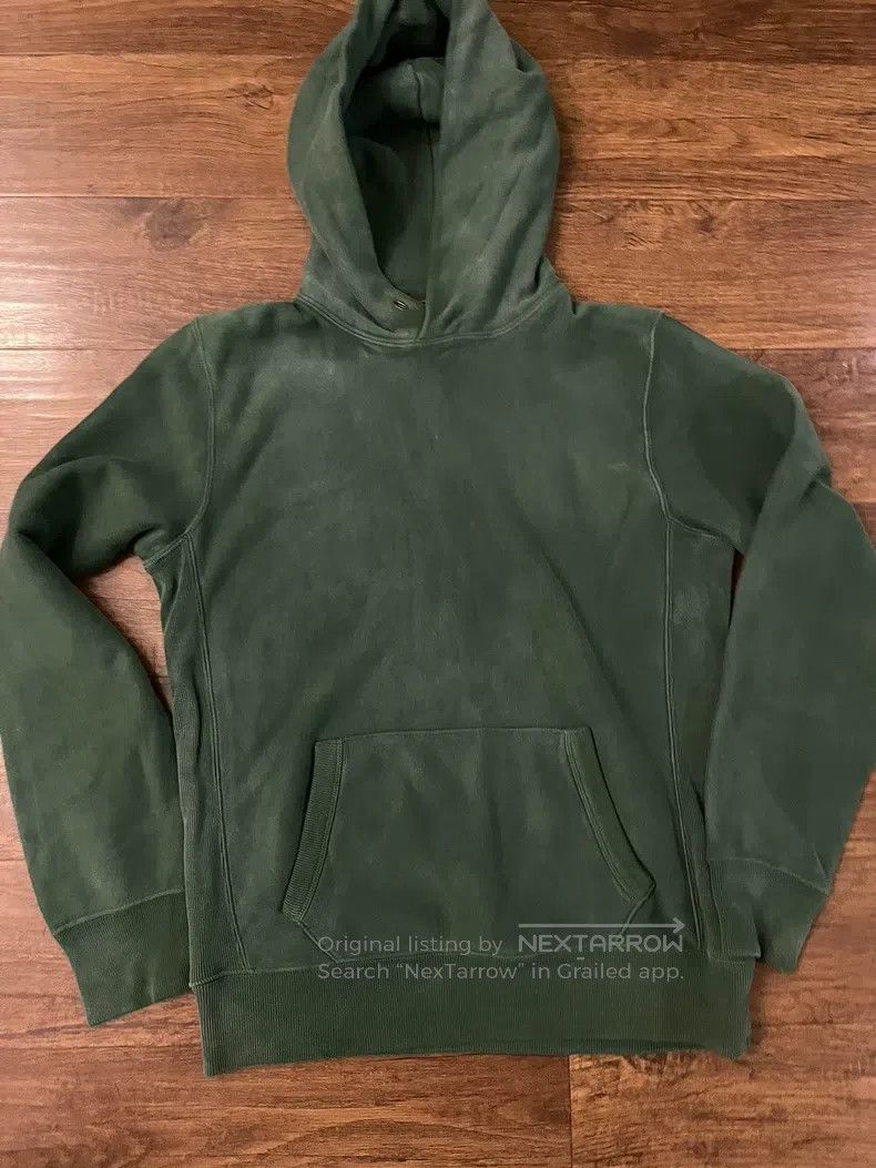 RRL Ralph Lauren RRL Ralph Lauren Kimura old style washed green hoodie Size US S / EU 44-46 / 1 - 3 Thumbnail
