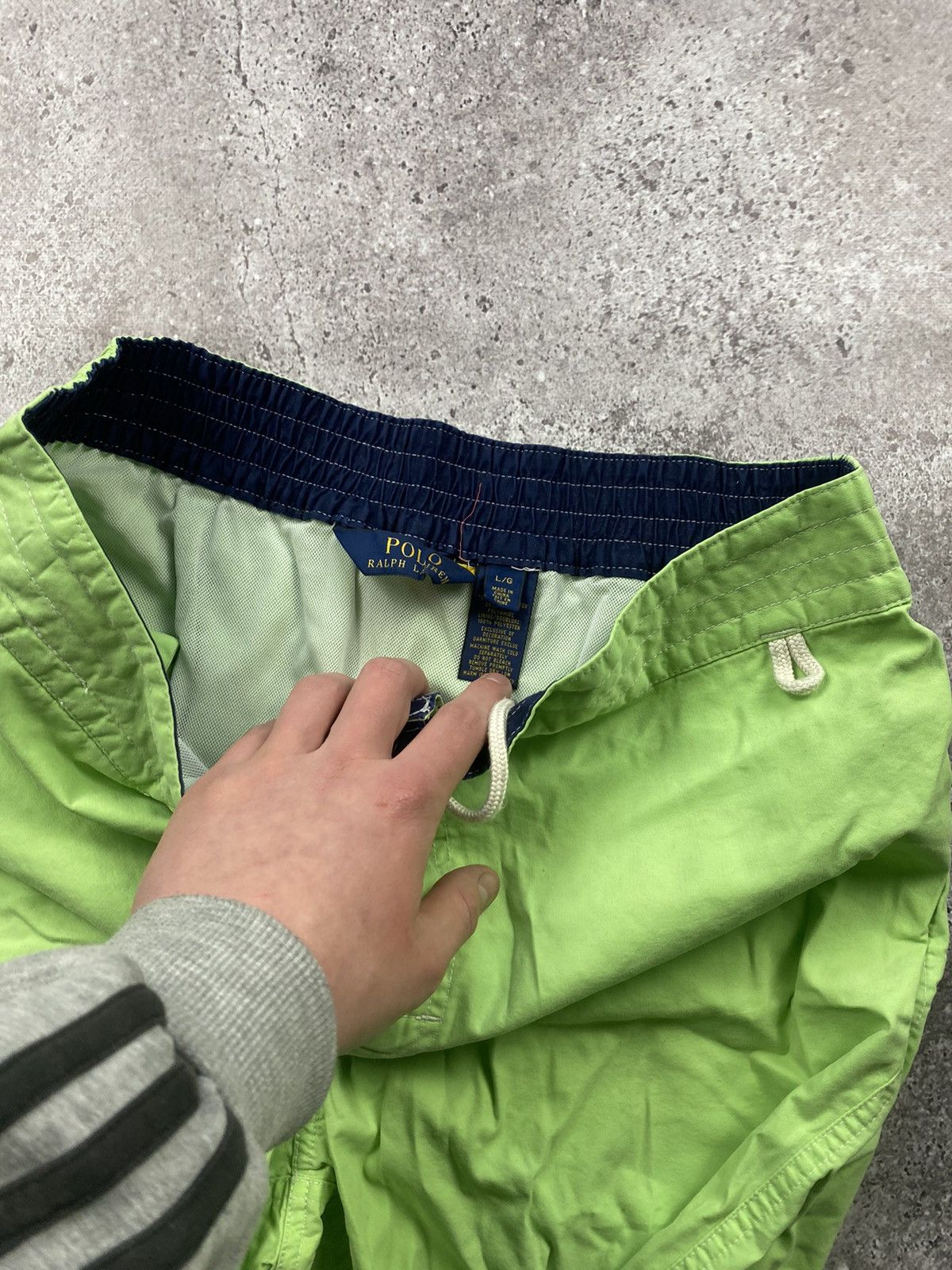 Polo Ralph Lauren × Vintage Vintage Polo Ralph Lauren big pony#3 Y2K nylon shorts Size US 34 / EU 50 - 6 Thumbnail
