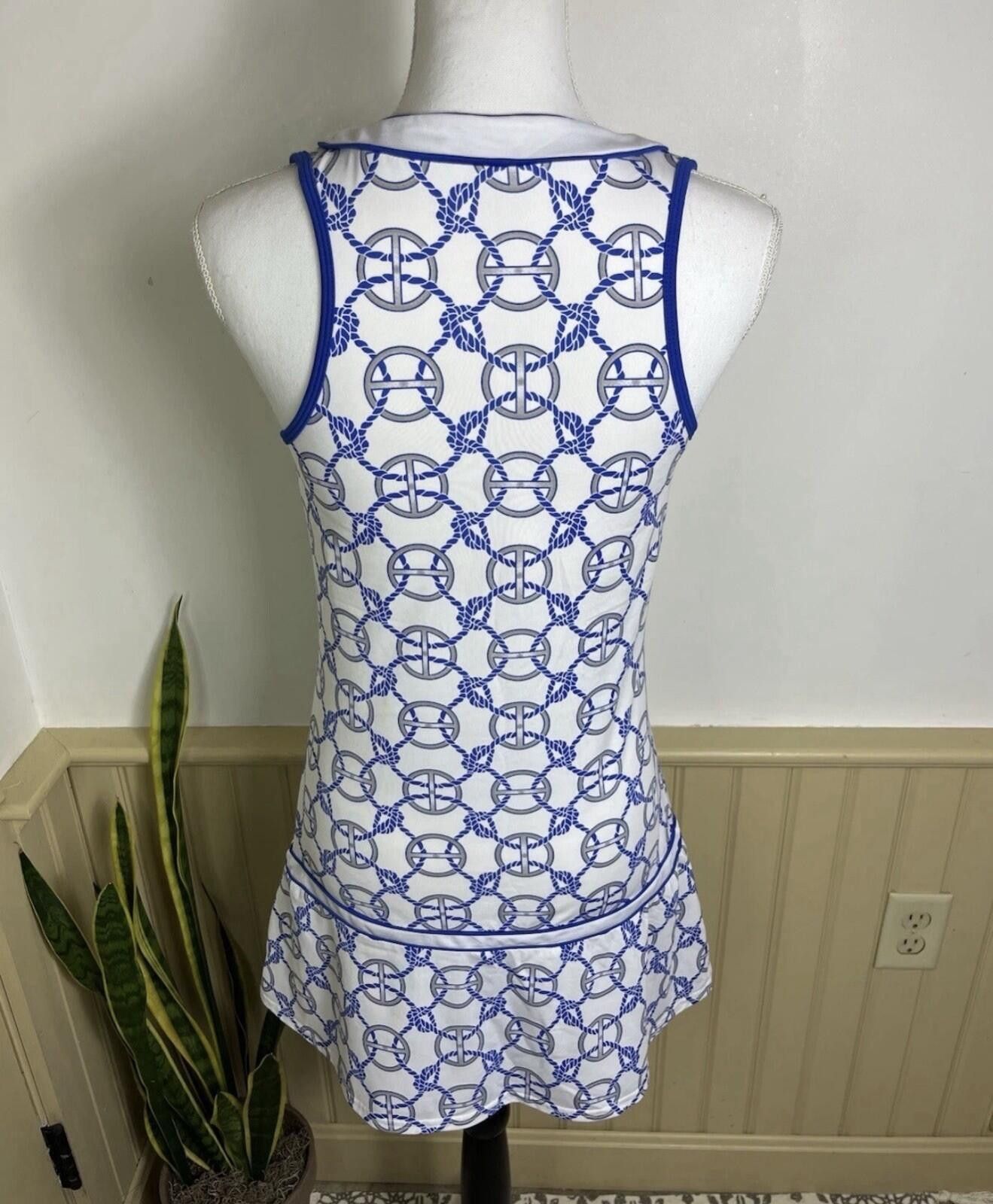 Other Wimbledon Nautical Rope Print Tennis Dress Pickleball Y2K Size ONE SIZE - 3 Thumbnail