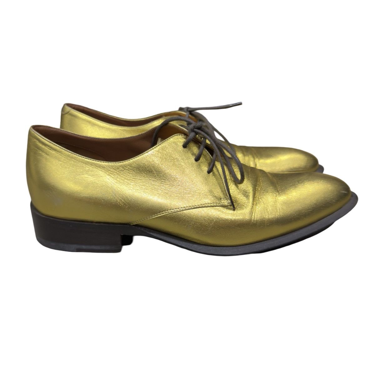 Celine Phoebe Philo Celine Paris Calf Skin Leather Lace Up Derby Size US 8 / EU 41 - 7 Thumbnail
