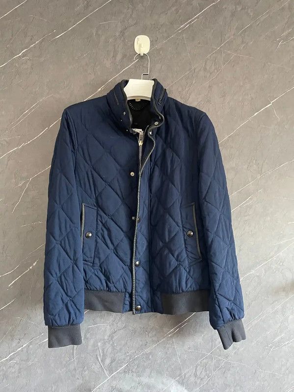Burberry Burberry Blue Quilted Utility Jacket for Men Size US L / EU 52-54 / 3 - 1 Thumbnail