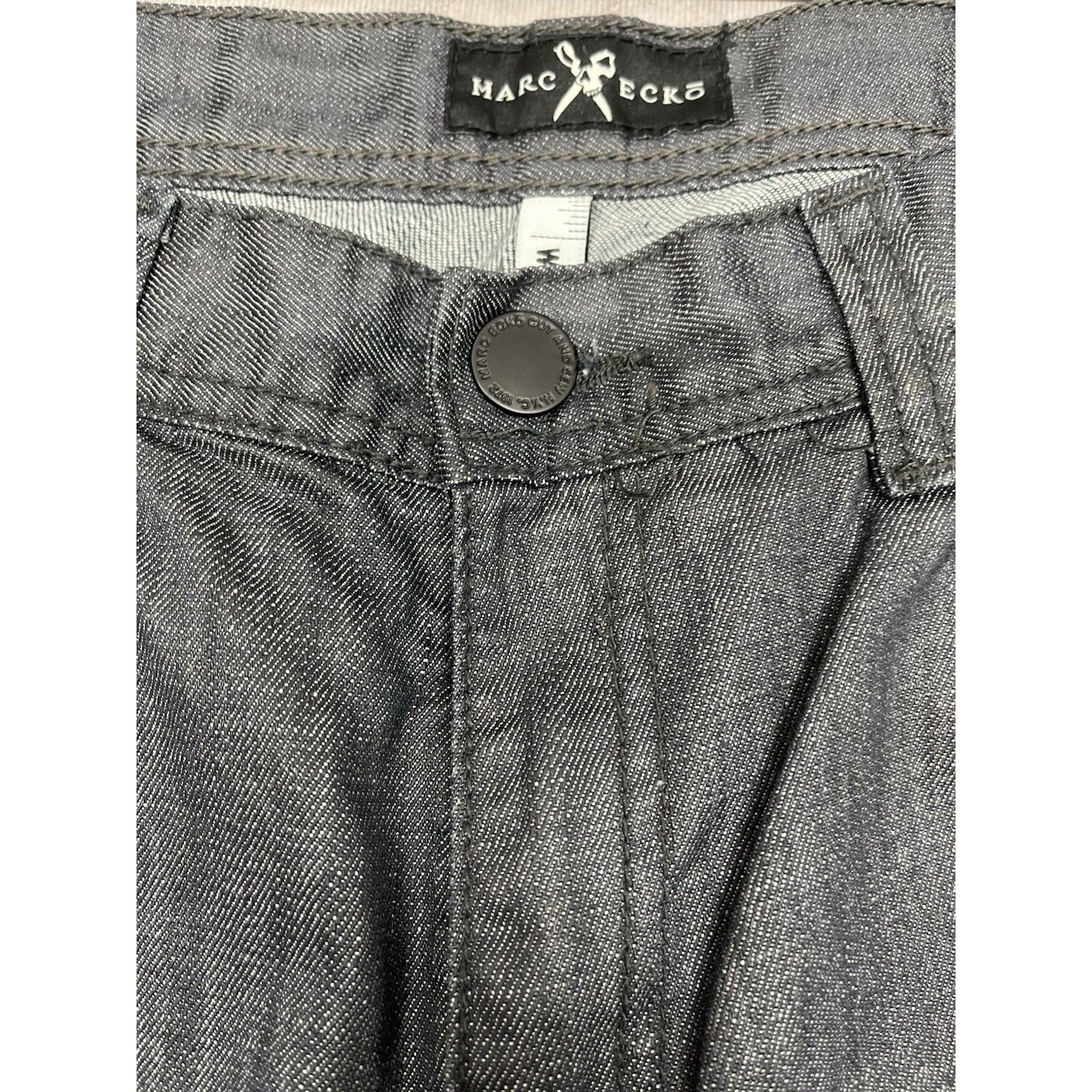 Ecko Unltd. Vintage Y2K Marc Ecko Cut Sew Dark Wax Wash Loose Baggy Jean Size US 36 / EU 52 - 3 Thumbnail