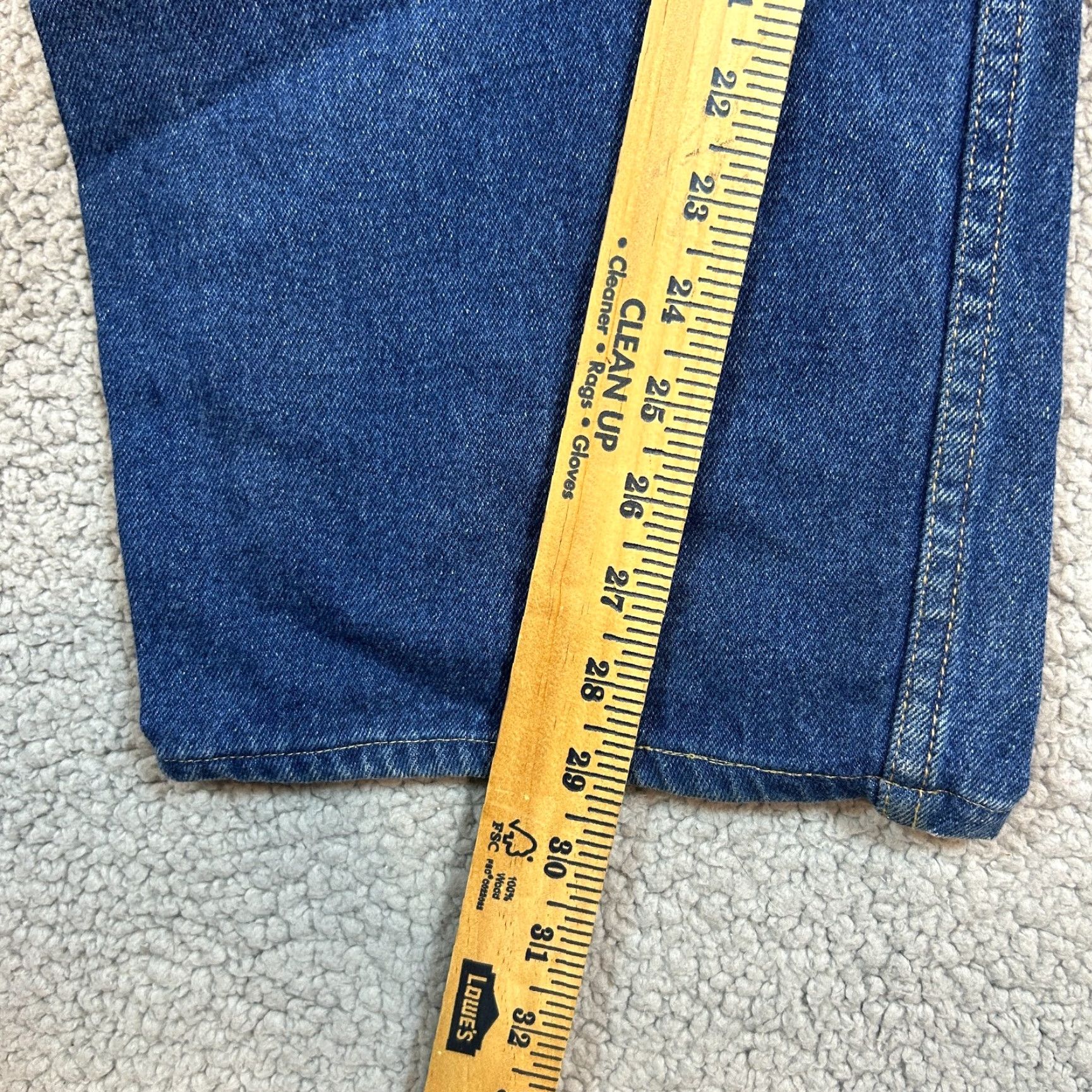 Karl Kani VINTAGE Karl Kani Baggy Denim Carpenter Jeans Mens 36x34 Hip Hop Rap Skater Jeans Wide-Leg 5-Pocket Blue Mens Size US 36 / EU 52 - 6 Thumbnail