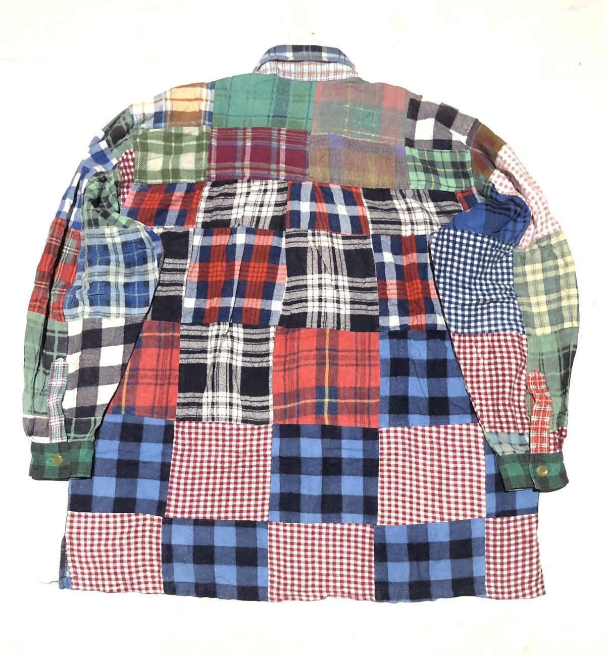 Other KEMEJA FLANEL B-SPARE PATCHWORK VINTAGE ©1985 Size US XXL / EU 58 / 5 - 6 Thumbnail