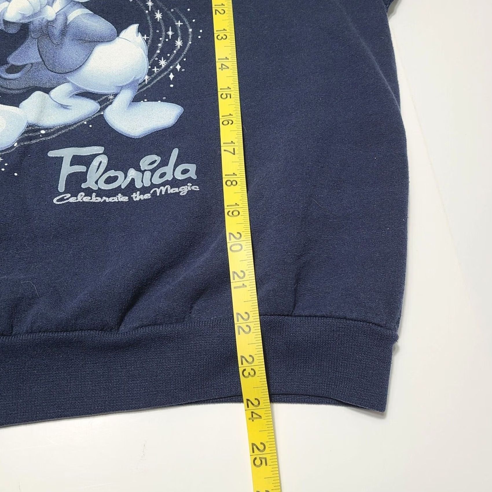 Disney VINTAGE Disney Characters Florida Crewneck Sweatshirt Navy Blue Women L Crew Neck Pullover Disney Size L / US 10 / IT 46 - 5 Thumbnail