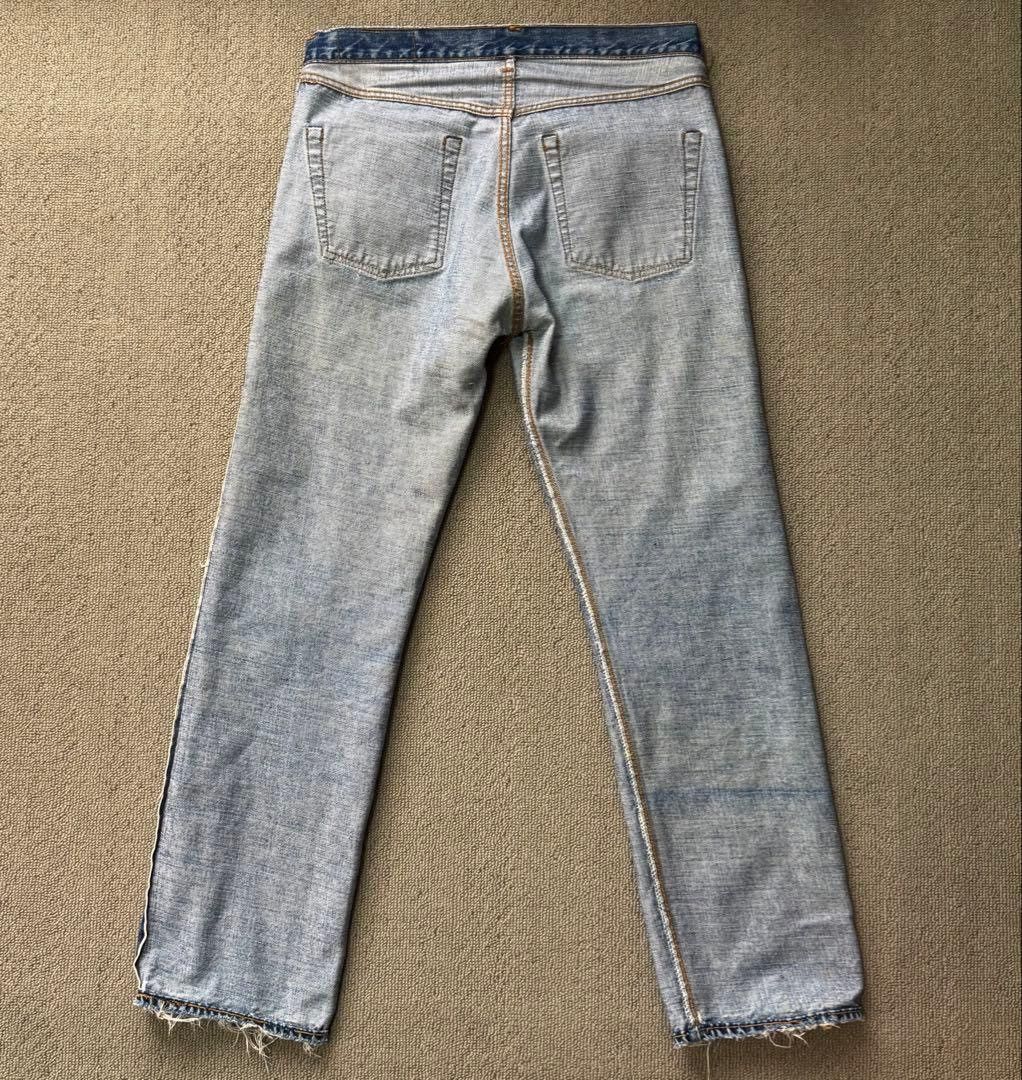 Levi's 1970’s Levi 501 e Washed Selvedge Denim Size US 32 / EU 48 - 9 Thumbnail