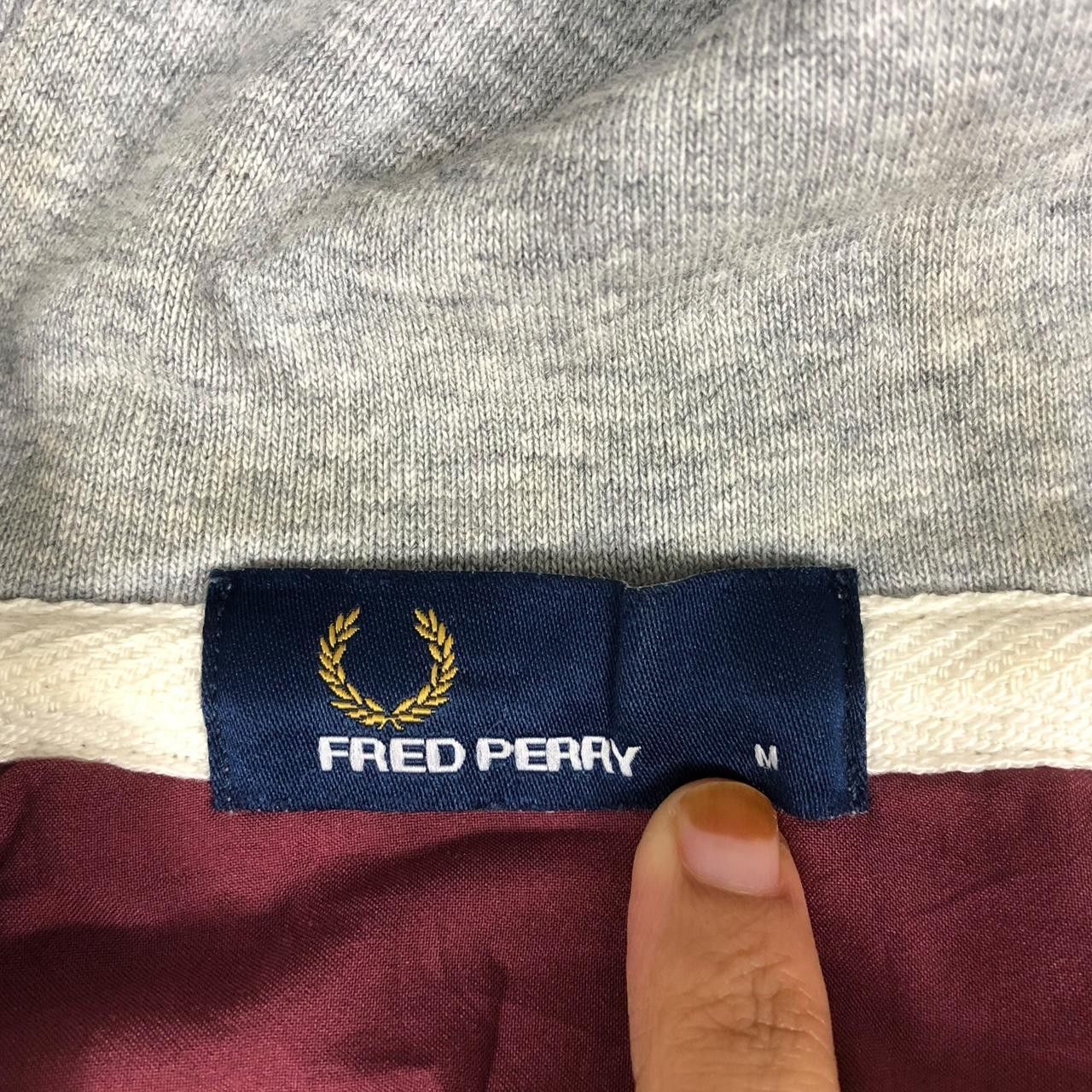 Fred Perry FRED PERRY UK Flag Anarchy Laurel Wreath Hoodie Zipper Size US M / EU 48-50 / 2 - 5 Thumbnail