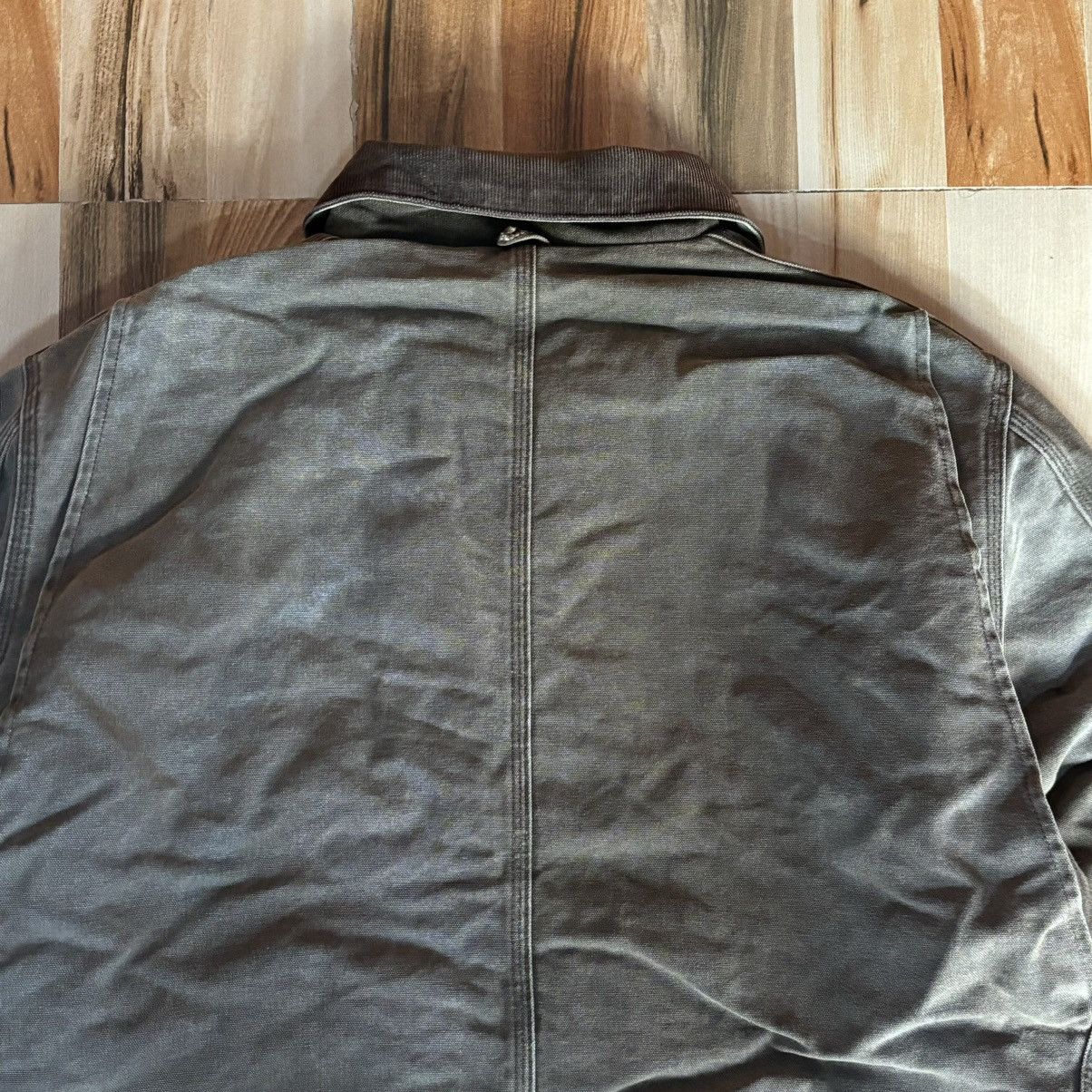 Carhartt Rare💥Vintage 00s Faded Carhartt Arctic Jacket J22 CHT Size US L / EU 52-54 / 3 - 8 Thumbnail